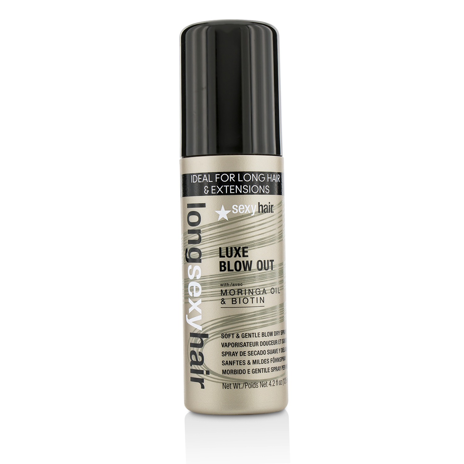 Sexy Hair Concepts Spray do stylizacji włosówLong Sexy Hair Luxe Blow Out Soft & Gentle Blow Dry Spray 125ml/4.2oz