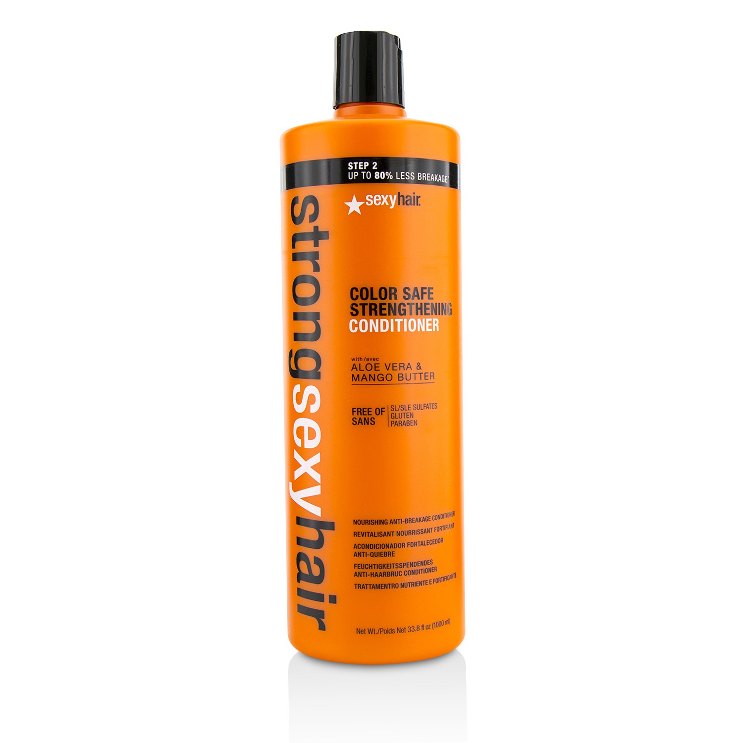Sexy Hair Concepts 性感秀髮 強力性感護髮 強化滋養防斷潤髮乳Strong Sexy Hair Strengthening Nourishing Anti-Breakage Conditioner 1000ml/33.8oz