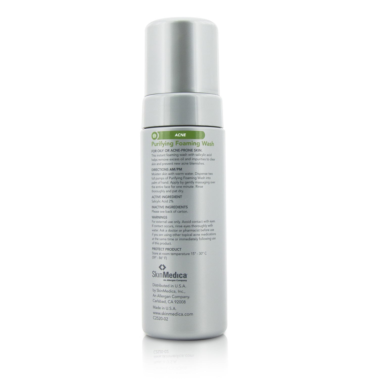 Skin Medica Purifying Foaming Wash (Exp. Date 02/2018) 147.9ml/5oz