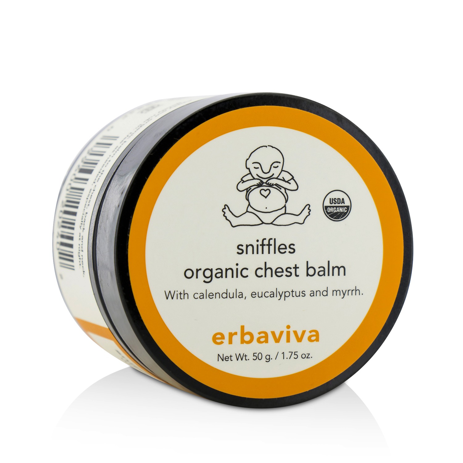 Erbaviva Sniffles Organic Chest Balm 50g/1.75oz