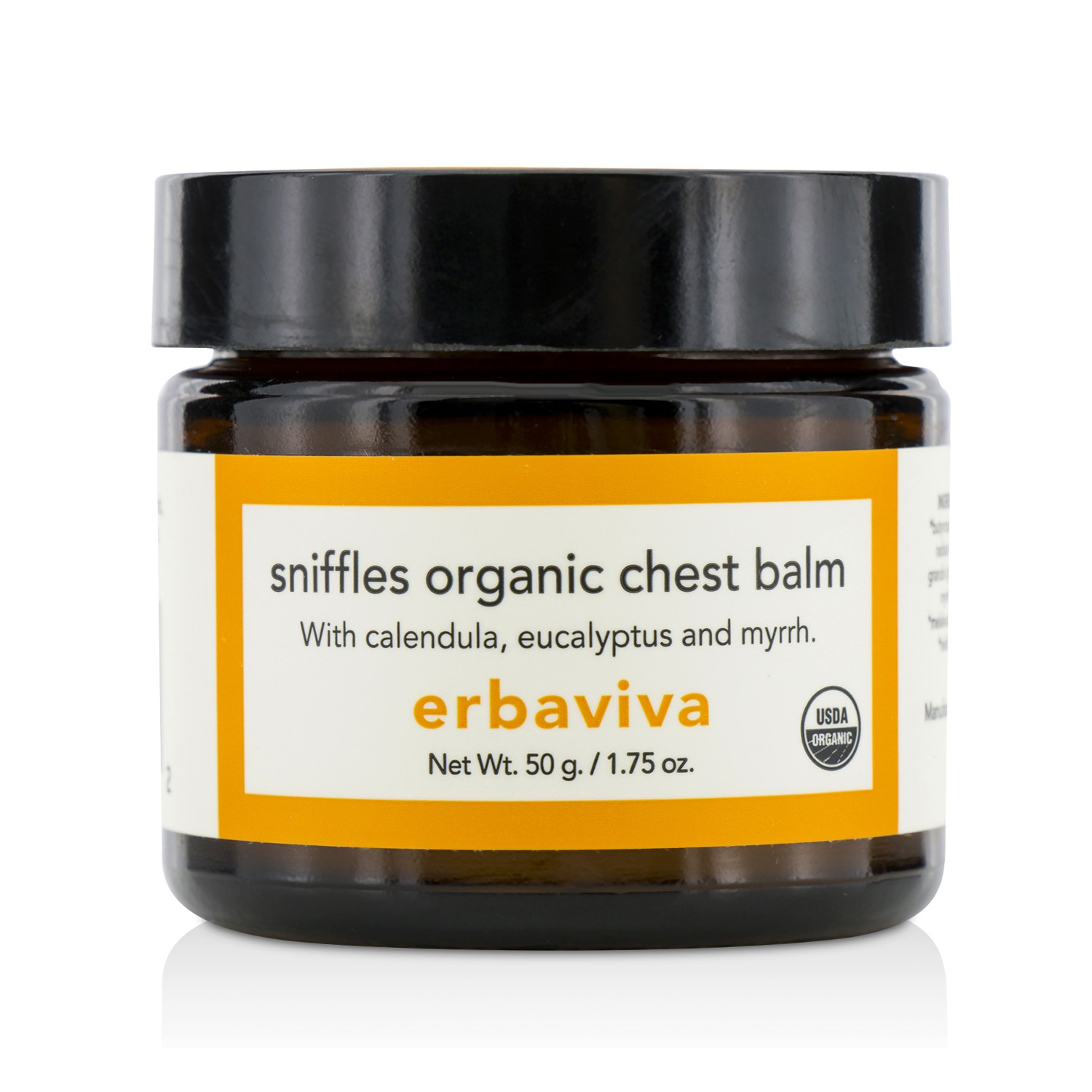 Erbaviva Sniffles Organic Chest Balm 50g/1.75oz