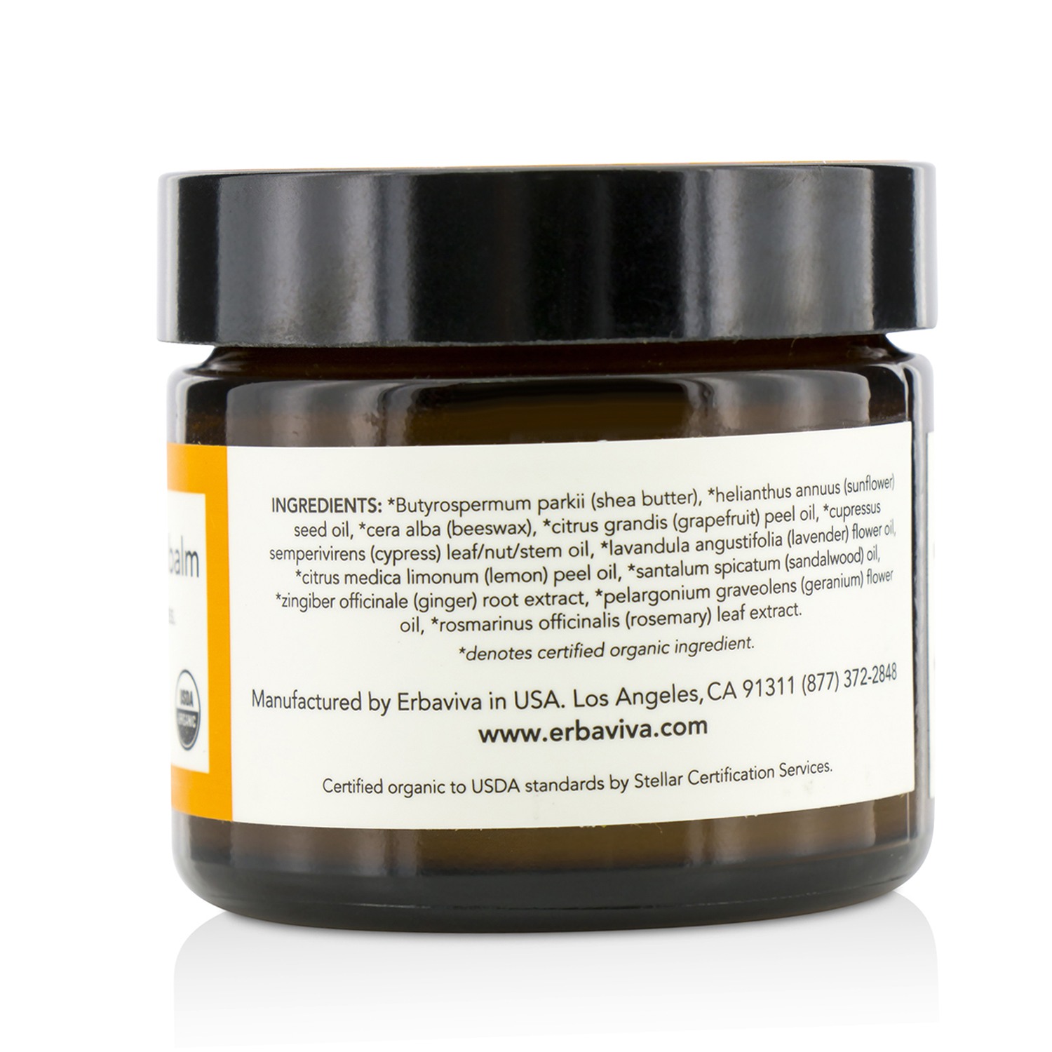 Erbaviva Освежающий Органический Бальзам для Ног 50g/1.75oz