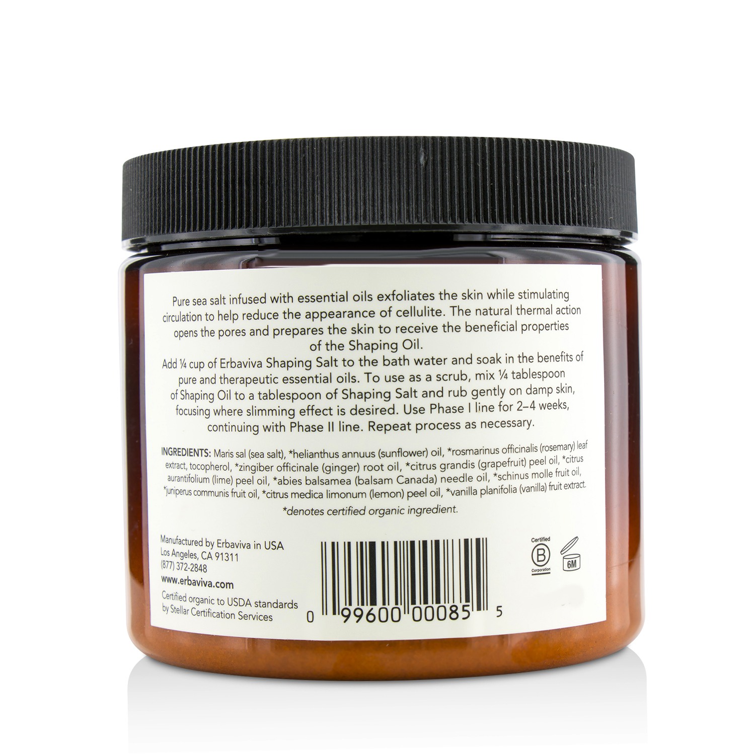 Erbaviva Моделирующая Соль 566g/20oz