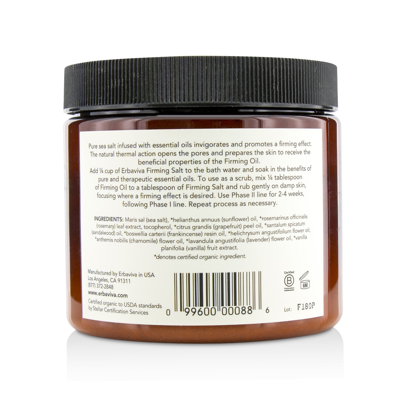 Erbaviva Укрепляющая Соль 566g/20oz