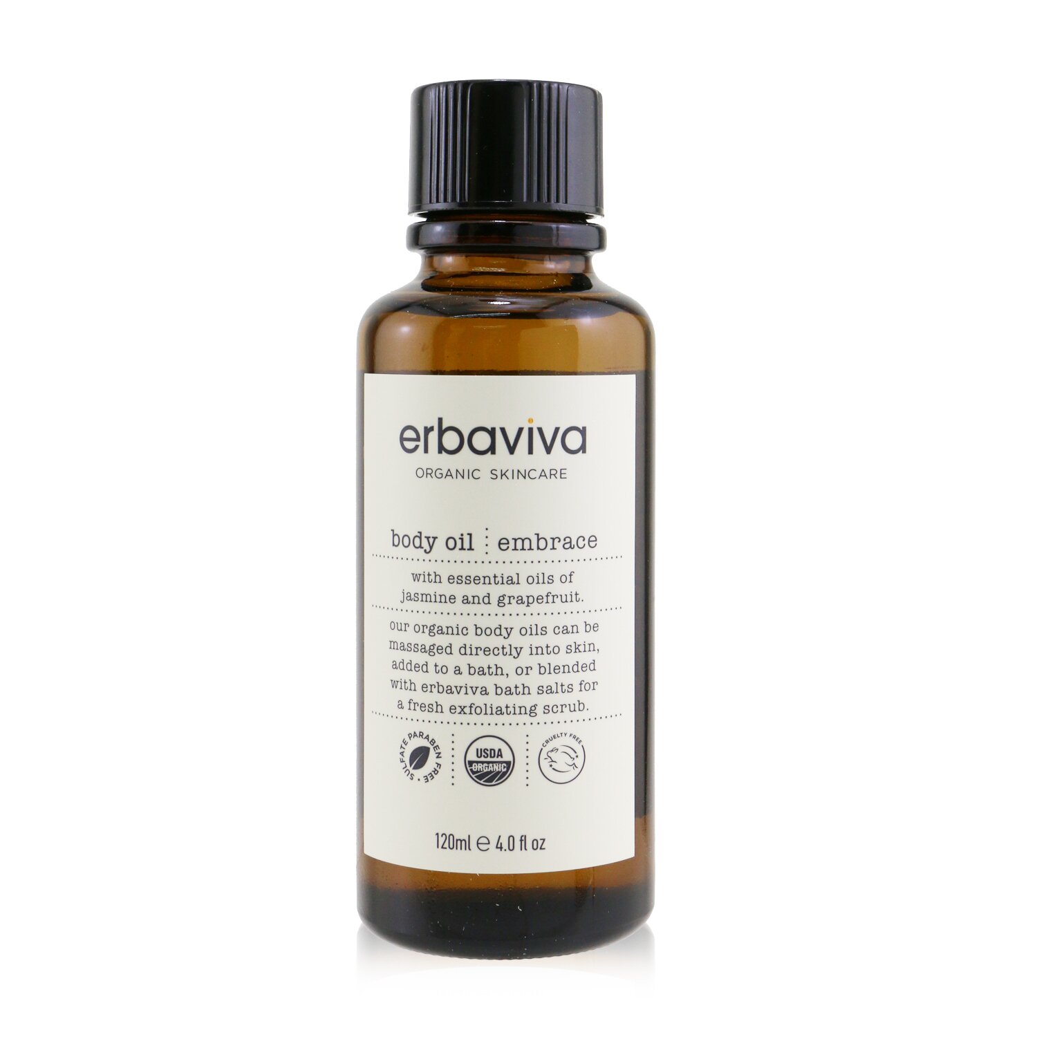 Erbaviva Embrace Body Oil 125ml/4oz