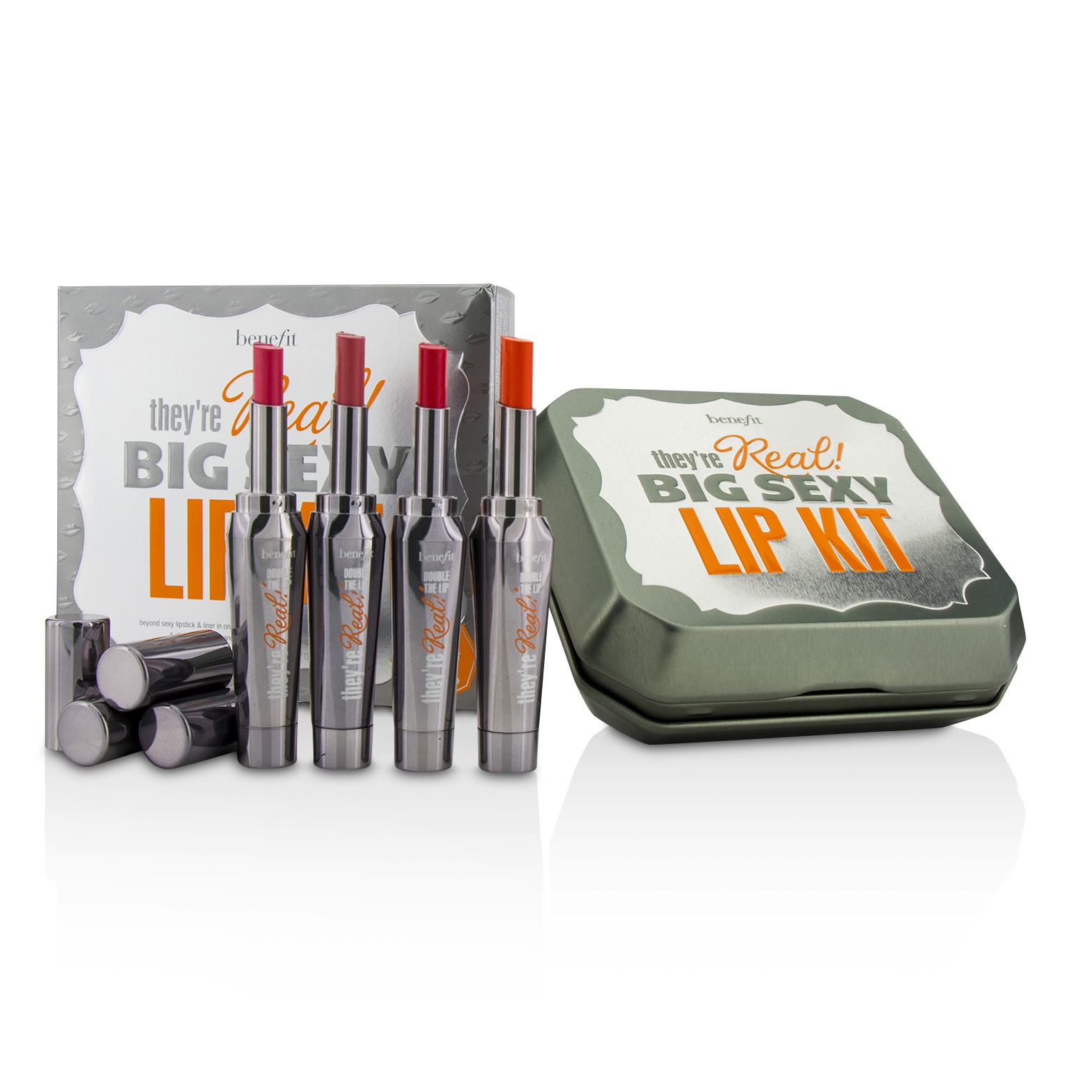 Benefit They're Real! Big Sexy Lip Kit 4x0.75g/0.02oz