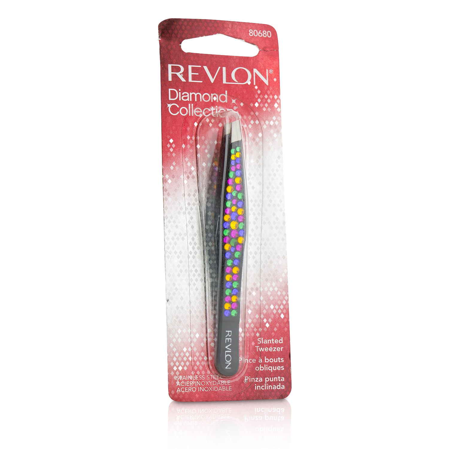 Revlon Slanted Tweezer (Diamond Collection) Picture Color