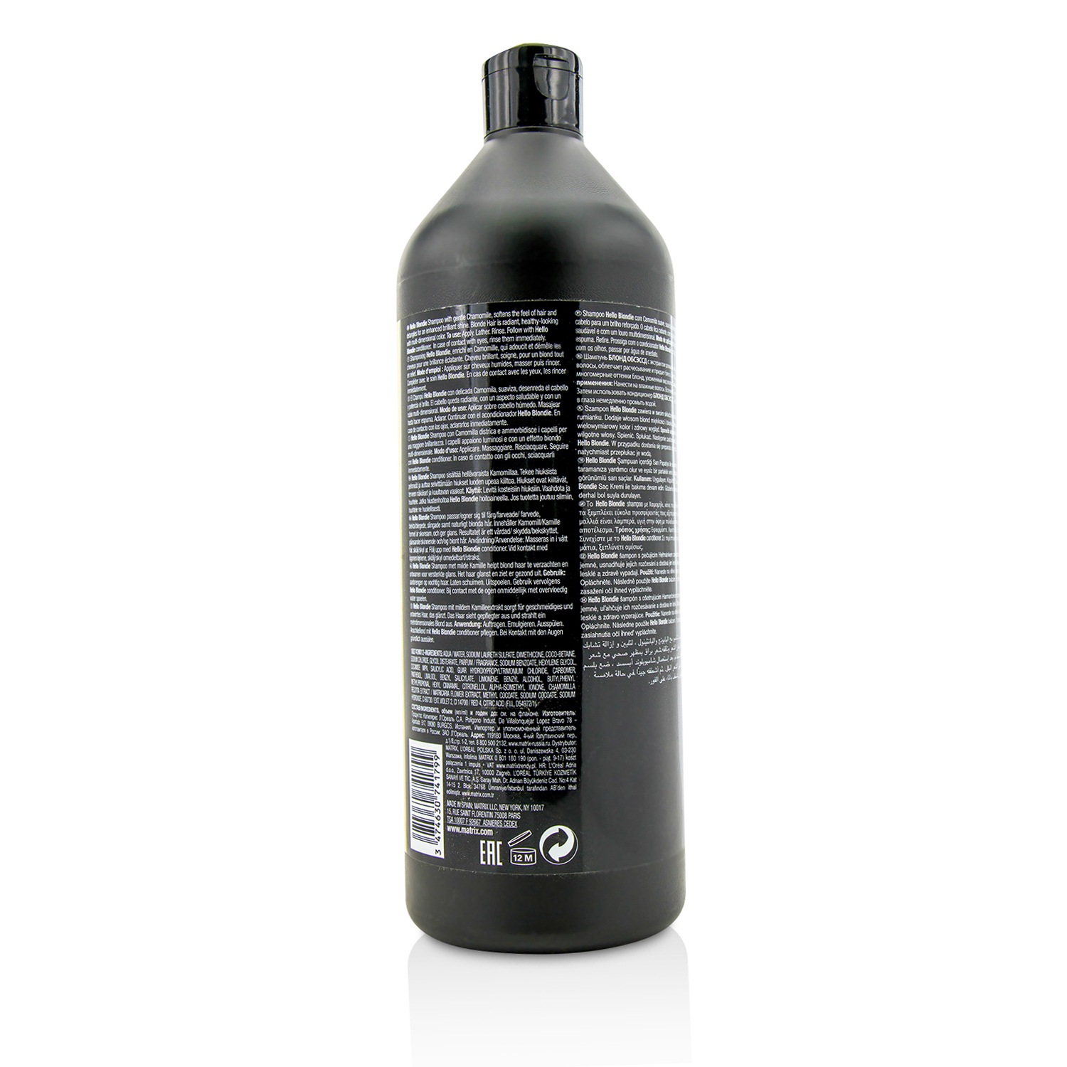 Matrix Total Results Hello Blondie Chamomile Shampoo (For Brillance) 1000ml/33.8oz
