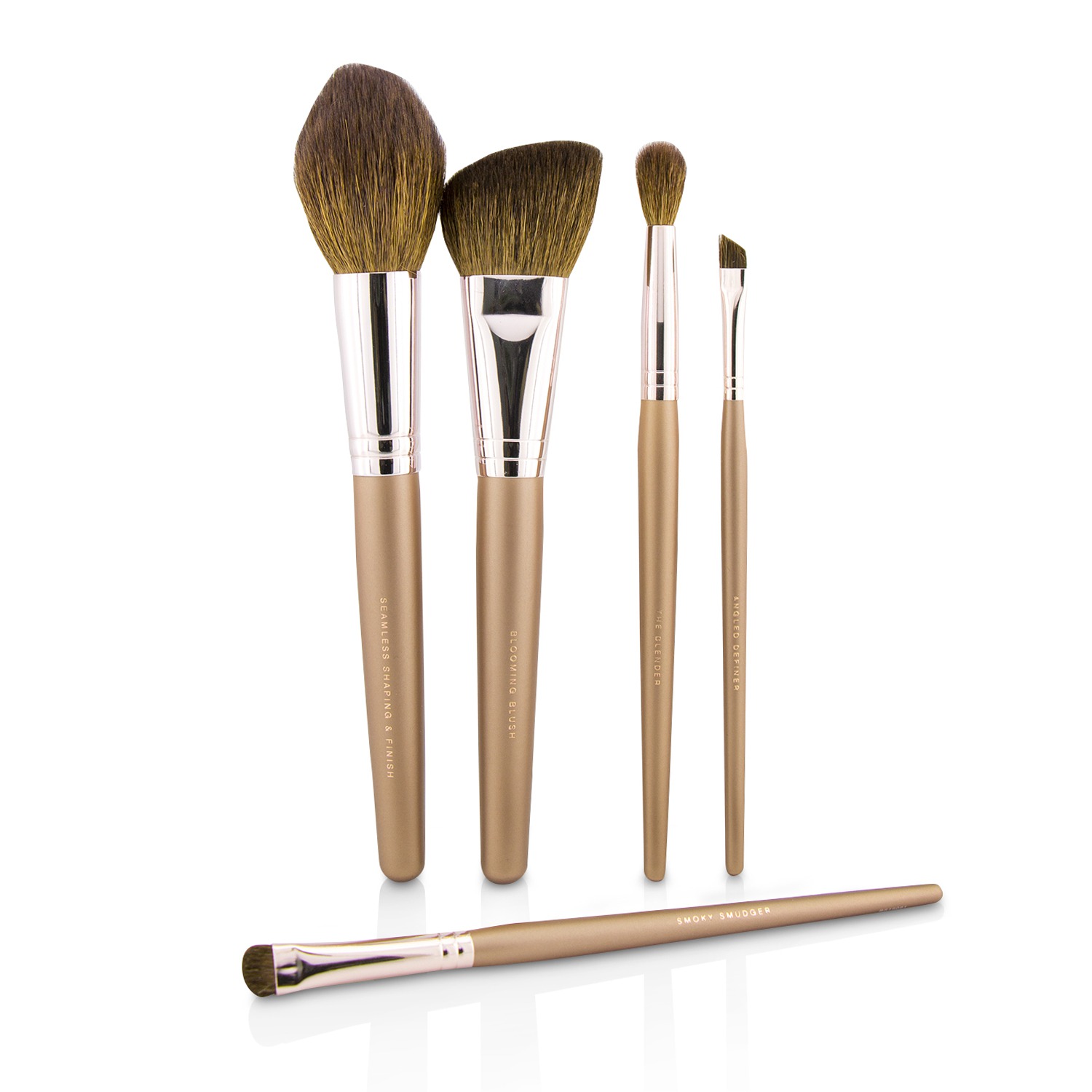 BareMinerals Plushest Touch 5 Piece Brush Collection Picture Color