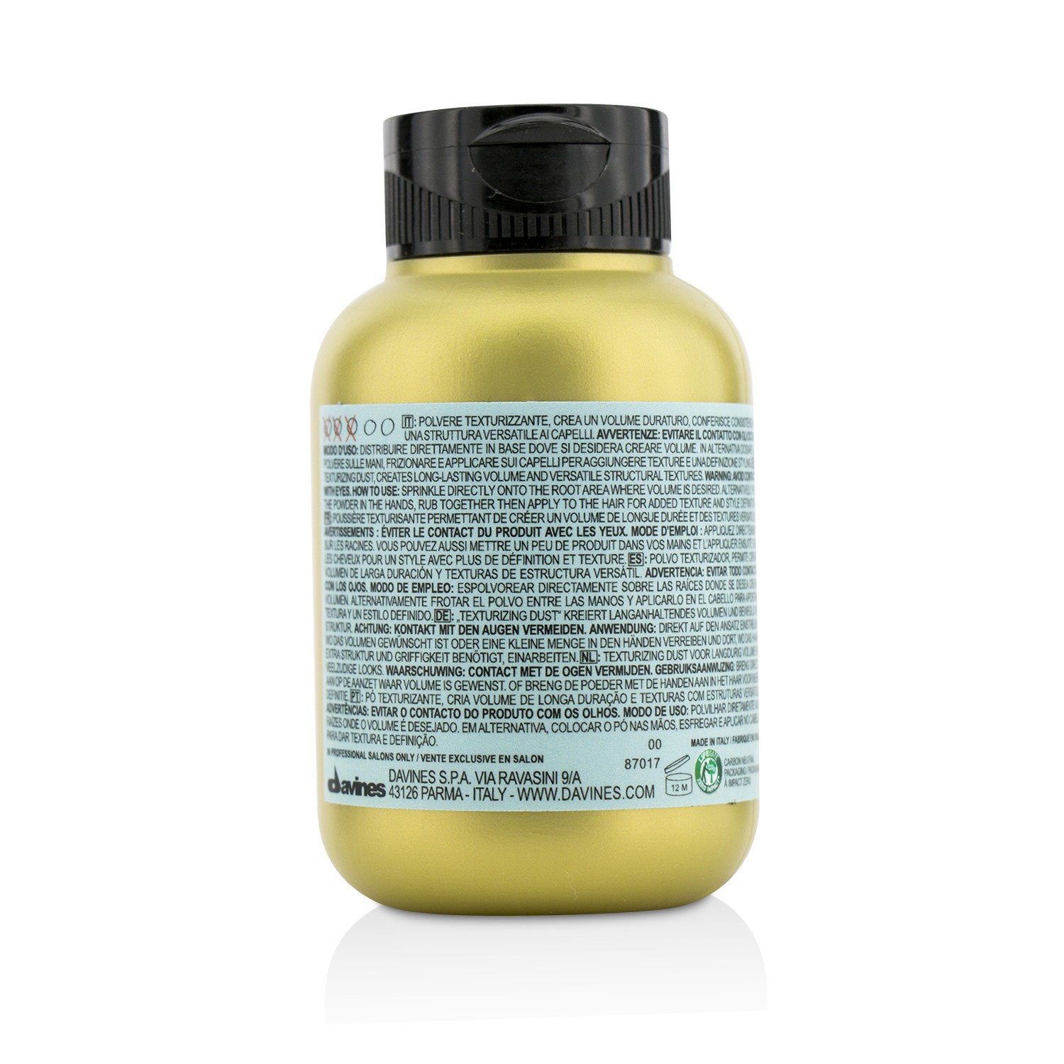 Davines More Inside Текстурирующая Пудра (для Мгновенного Объема) 8g/0.28oz