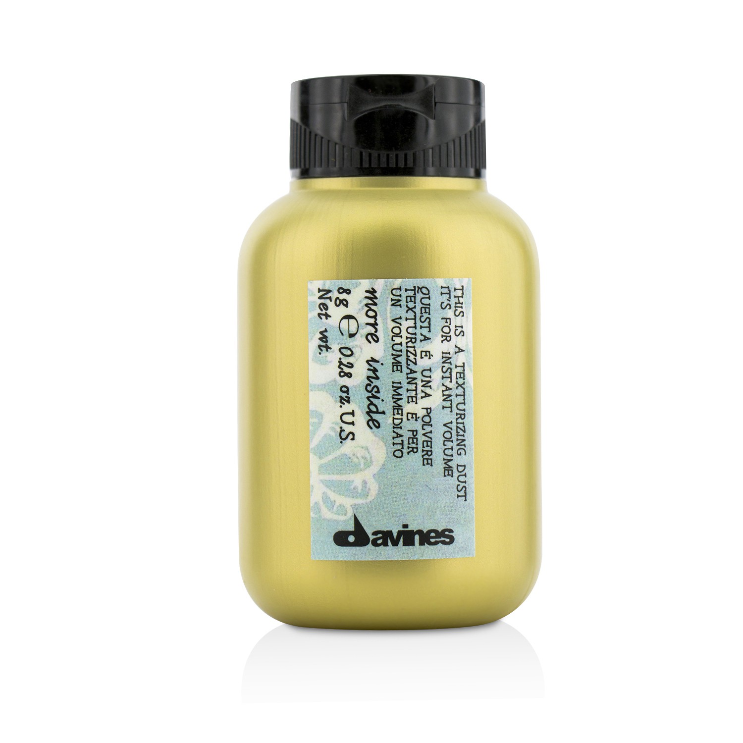 Davines More Inside Текстурирующая Пудра (для Мгновенного Объема) 8g/0.28oz