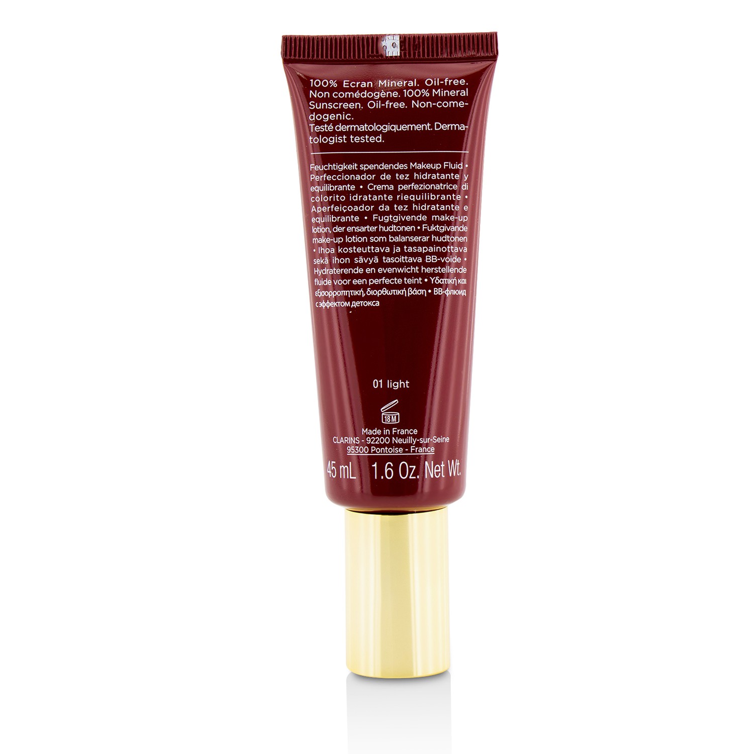 Clarins 克蘭詩 (嬌韻詩) BB霜 BB Skin Detox Fluid SPF 25 45ml/1.6oz
