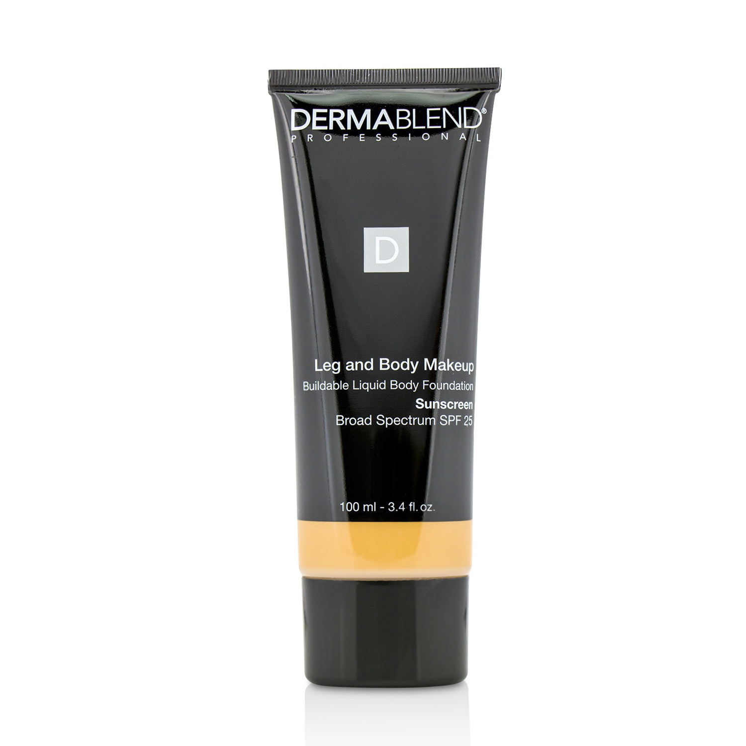Dermablend Maquillaje Corporal Líquido Edificable de Piernas y Cuerpo Protector Espectro Amplio SPF 25 100ml/3.4oz