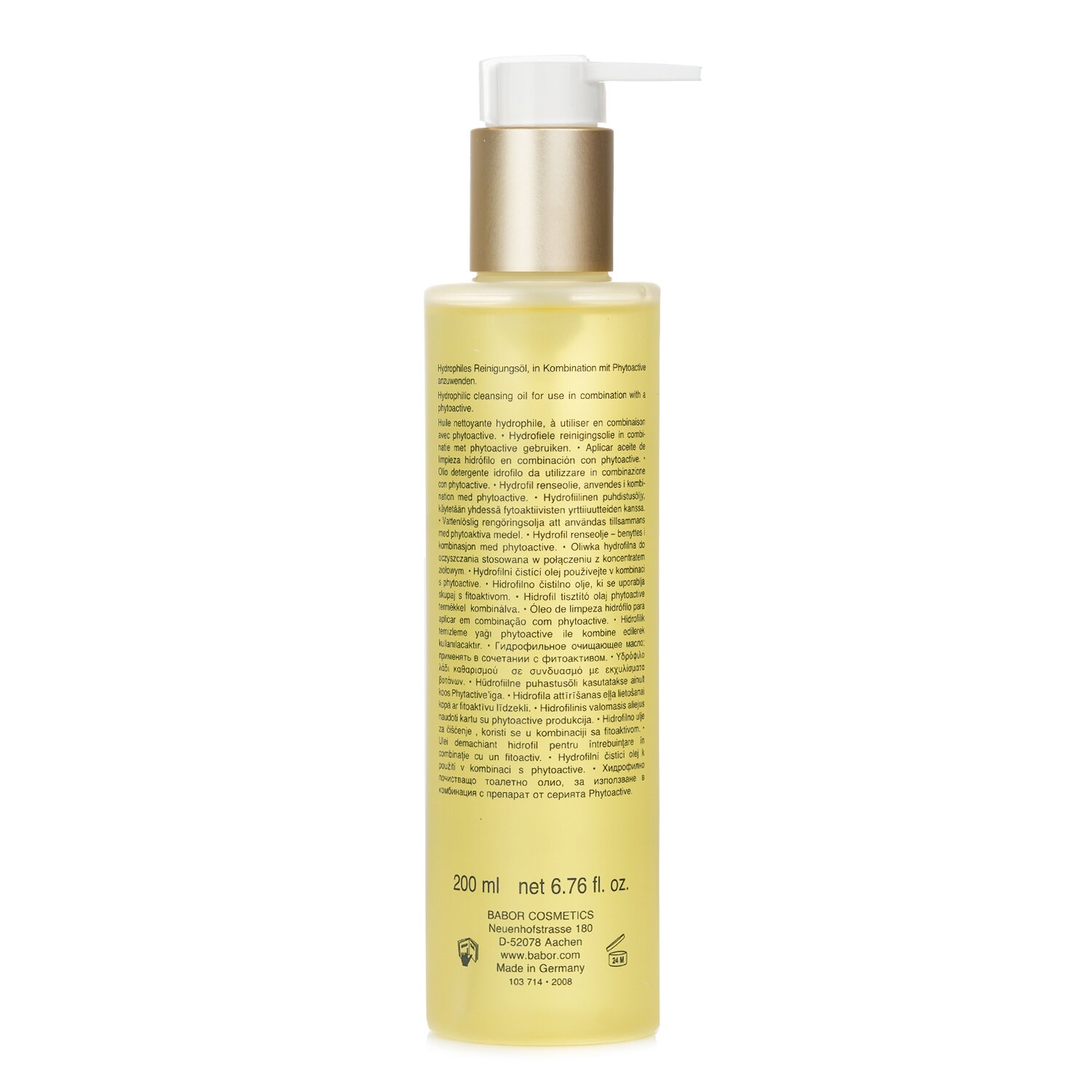 Babor CLEANSING HY-ÖL- For All Type Skins 200ml/6.3oz