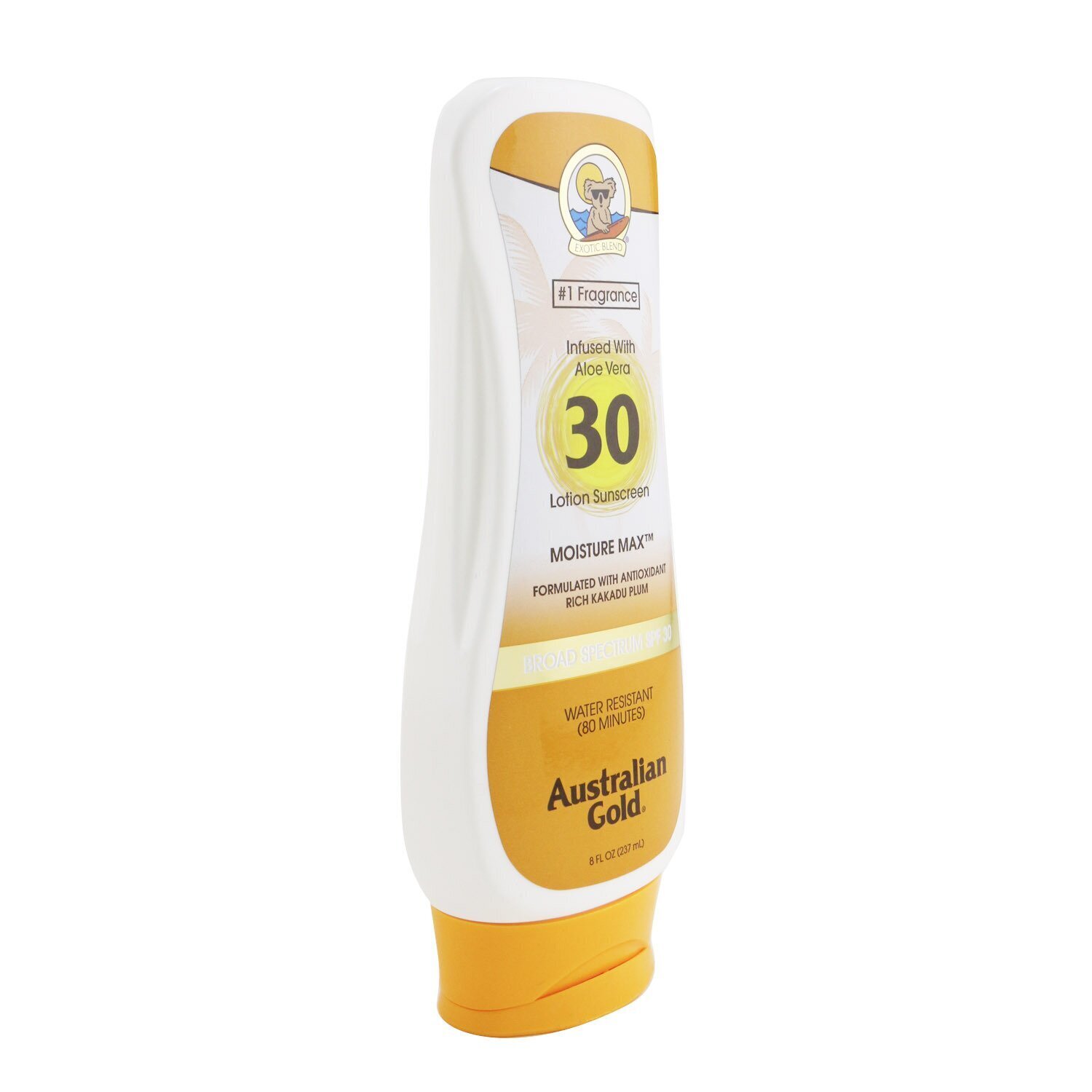 Australian Gold Lotion Sunscreen Moisture Max Broad Spectrum SPF 30 237ml/8oz