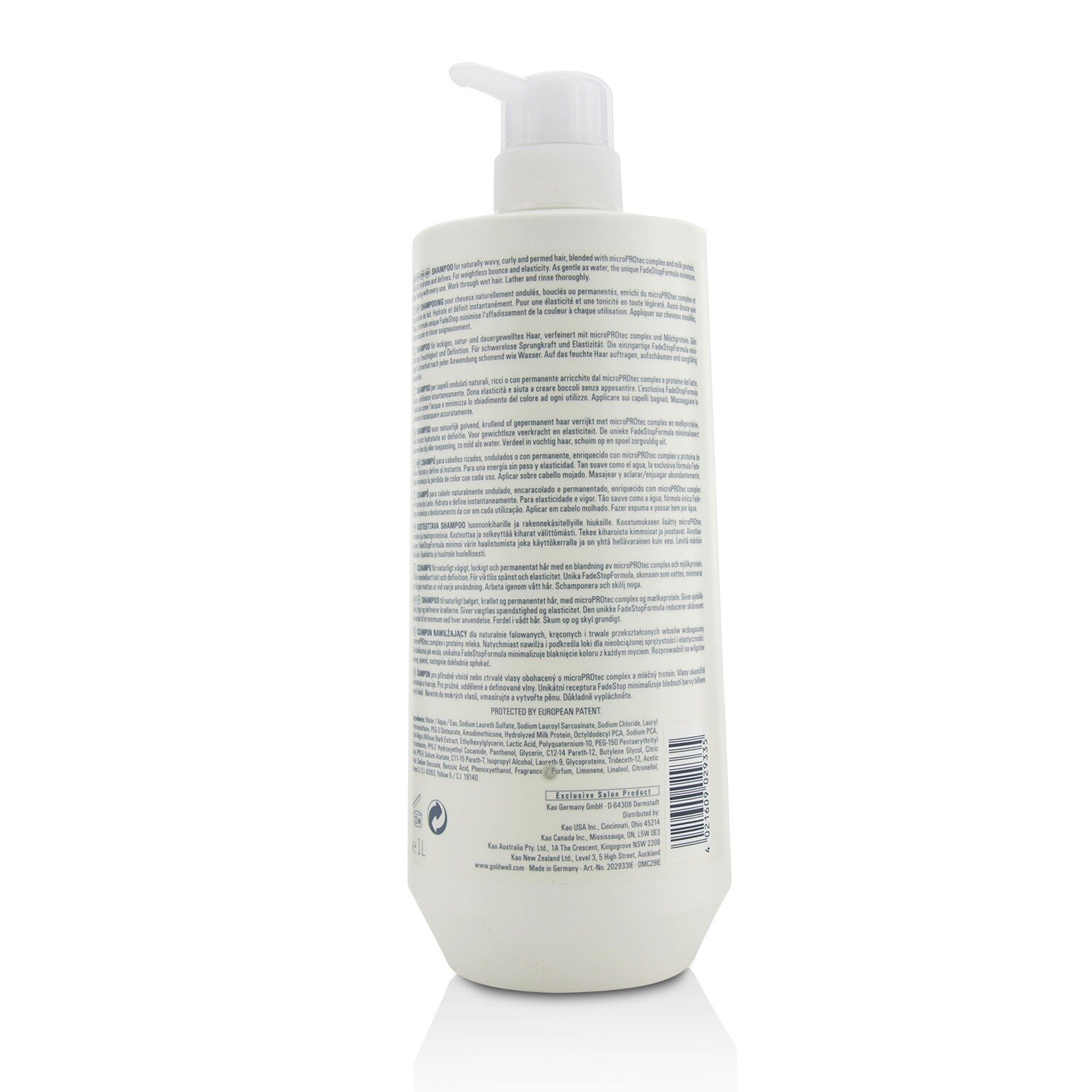 Goldwell Dual Senses Curly Twist Hydrating Shampoo (Elasticity For Curly Hair) 1000ml/33.8oz