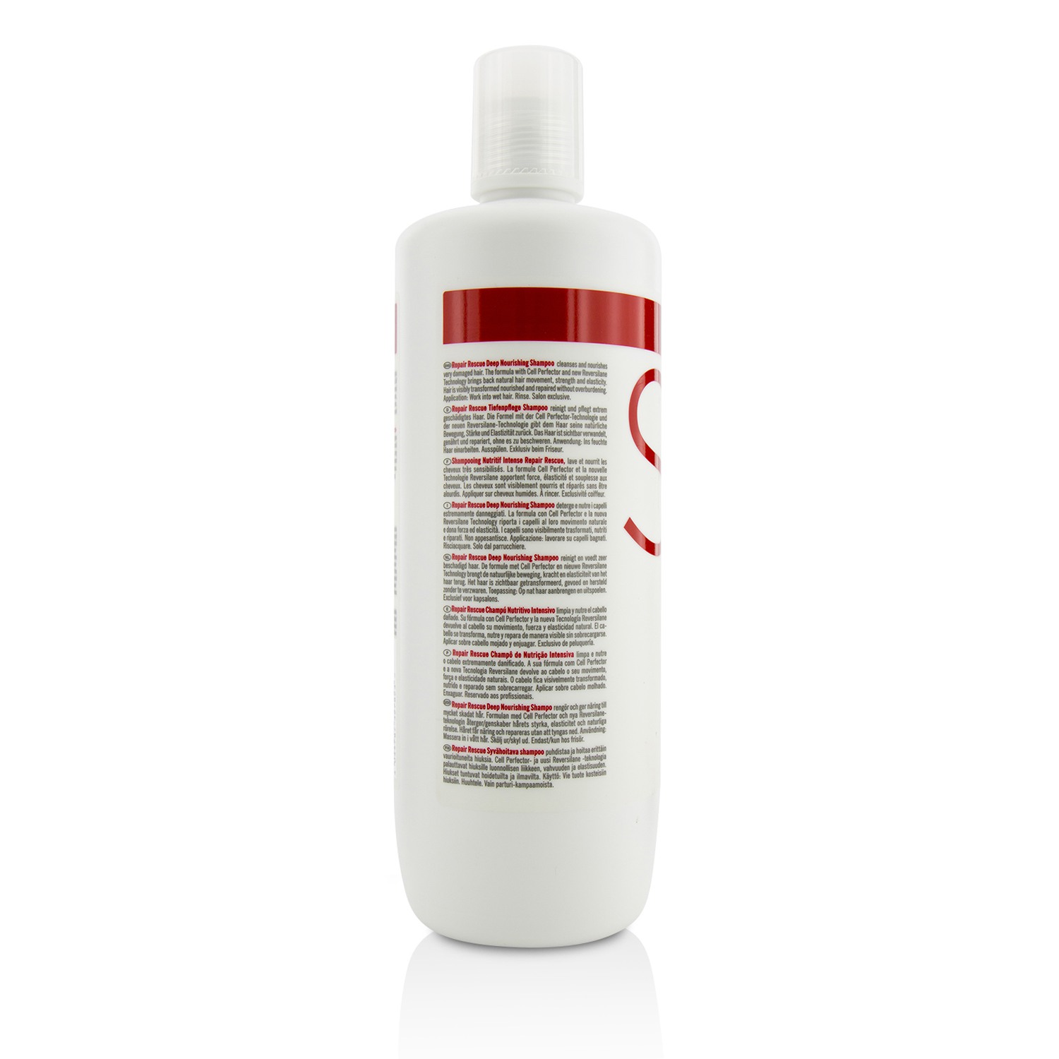 Schwarzkopf BC Repair Rescue Reversilane Deep Nourishing Shampoo (For Thick to Normal Damaged Hair) 1000ml/33.8oz