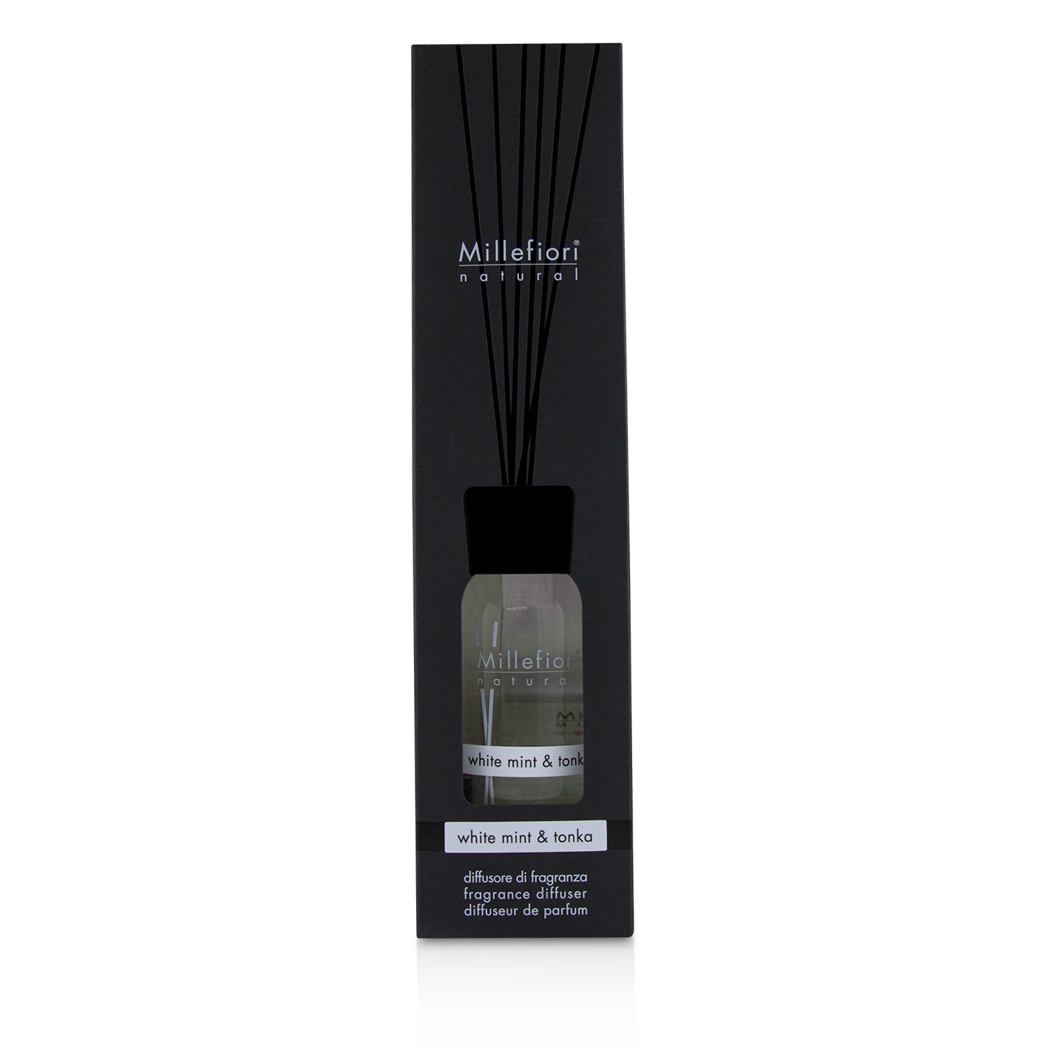Millefiori Natural Fragrance Diffuser - White Mint & Tonka 250ml/8.45oz