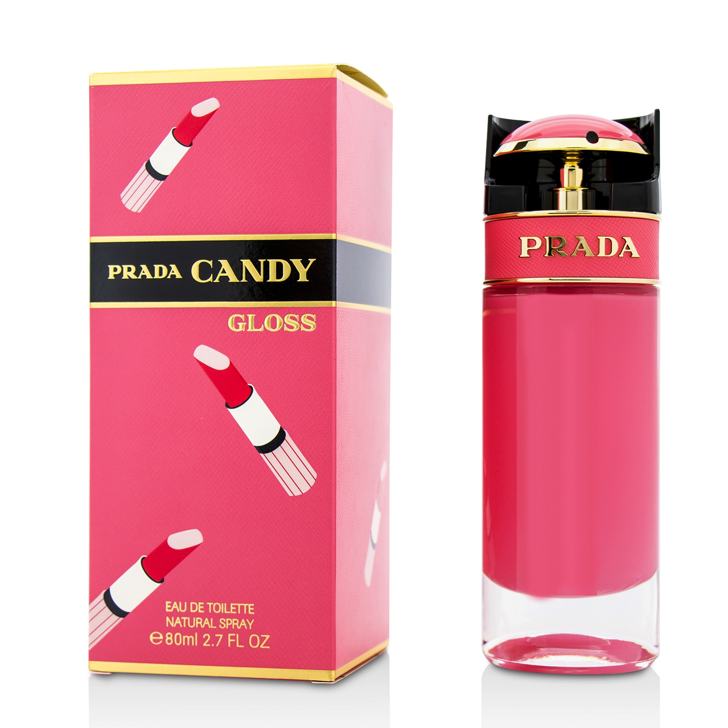 Prada Candy Gloss Eau De Toilette Spray 80ml/2.7oz