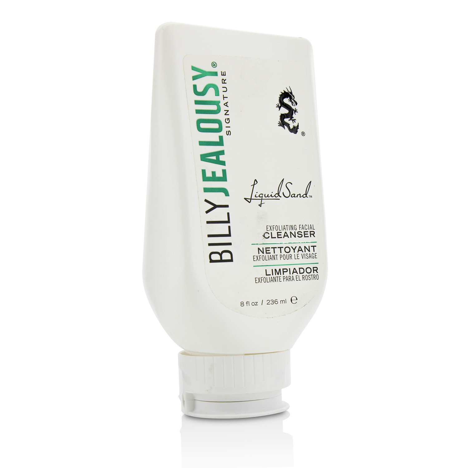 Billy Jealousy Signature Liquid Sand շերտազատող դեմքի մաքրող միջոց 236ml/8oz
