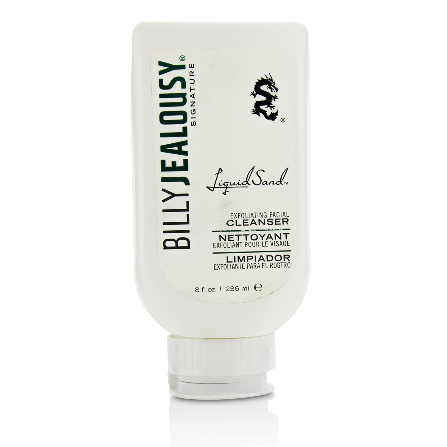 Billy Jealousy Signature Liquid Sand շերտազատող դեմքի մաքրող միջոց 236ml/8oz