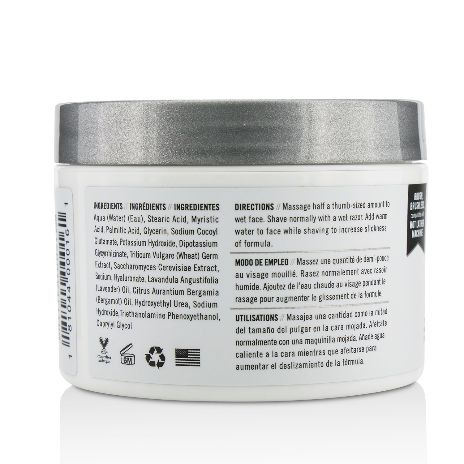 Billy Jealousy Signature Series Whipped Cream Traditional Shave Lather 236ml/8oz