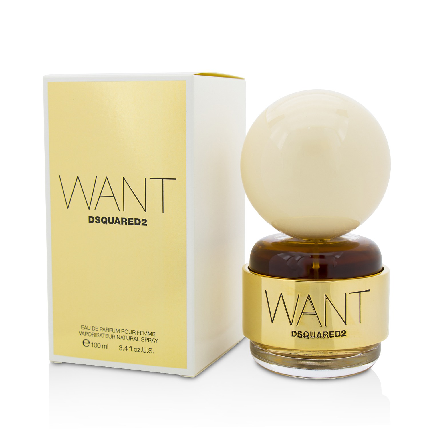 Dsquared2 Want Eau De Parfum Spray 100ml/3.4oz