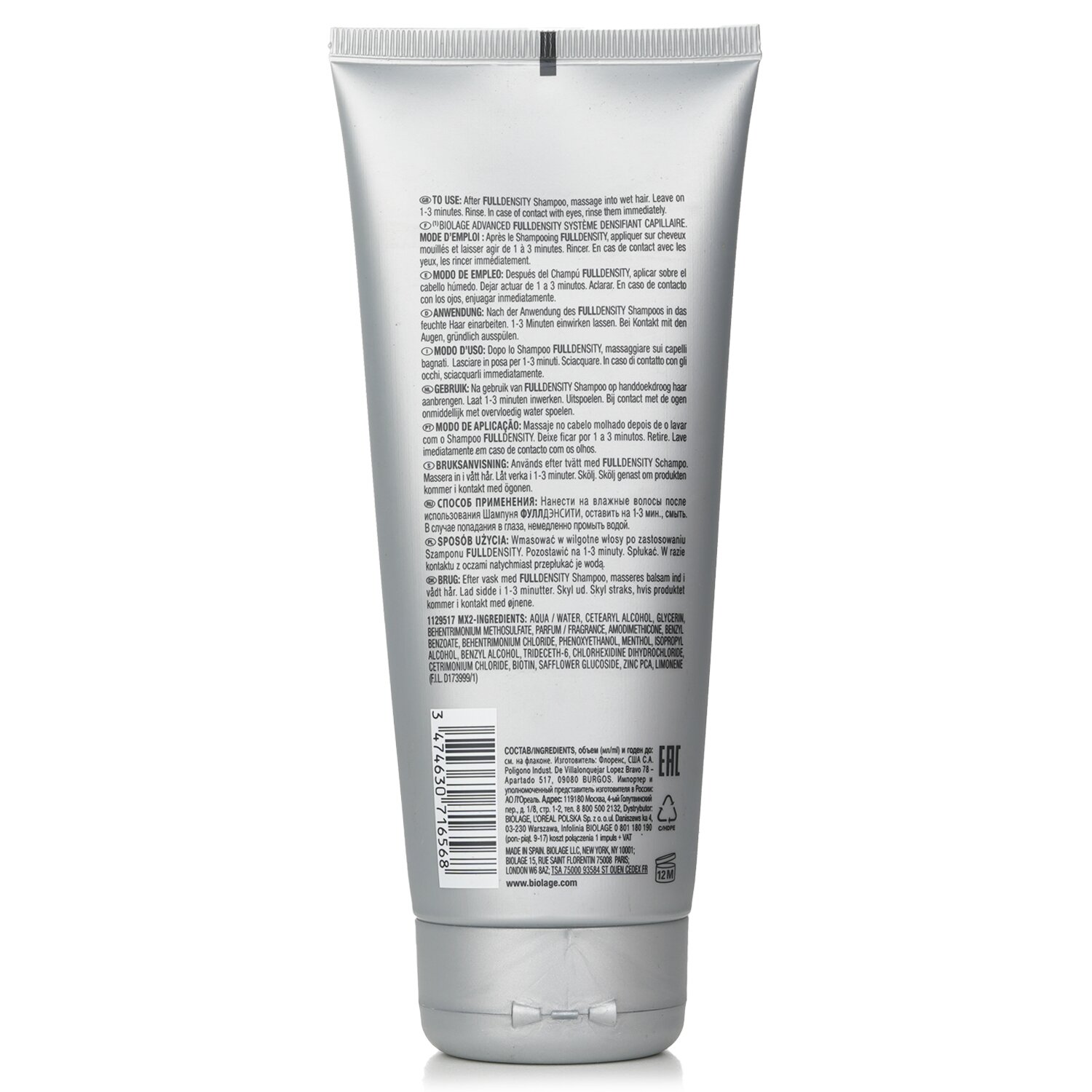 Matrix Biolage Advanced FullDensity Acondicionador Sistema Engrosador de Cabello (Para Cabello Delgado) 200ml/6.7oz