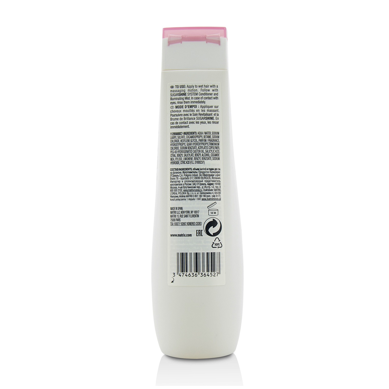 Matrix Biolage Sugar Shine System Champú (Para Cabello Normal / Opaco) 250ml/8.5oz