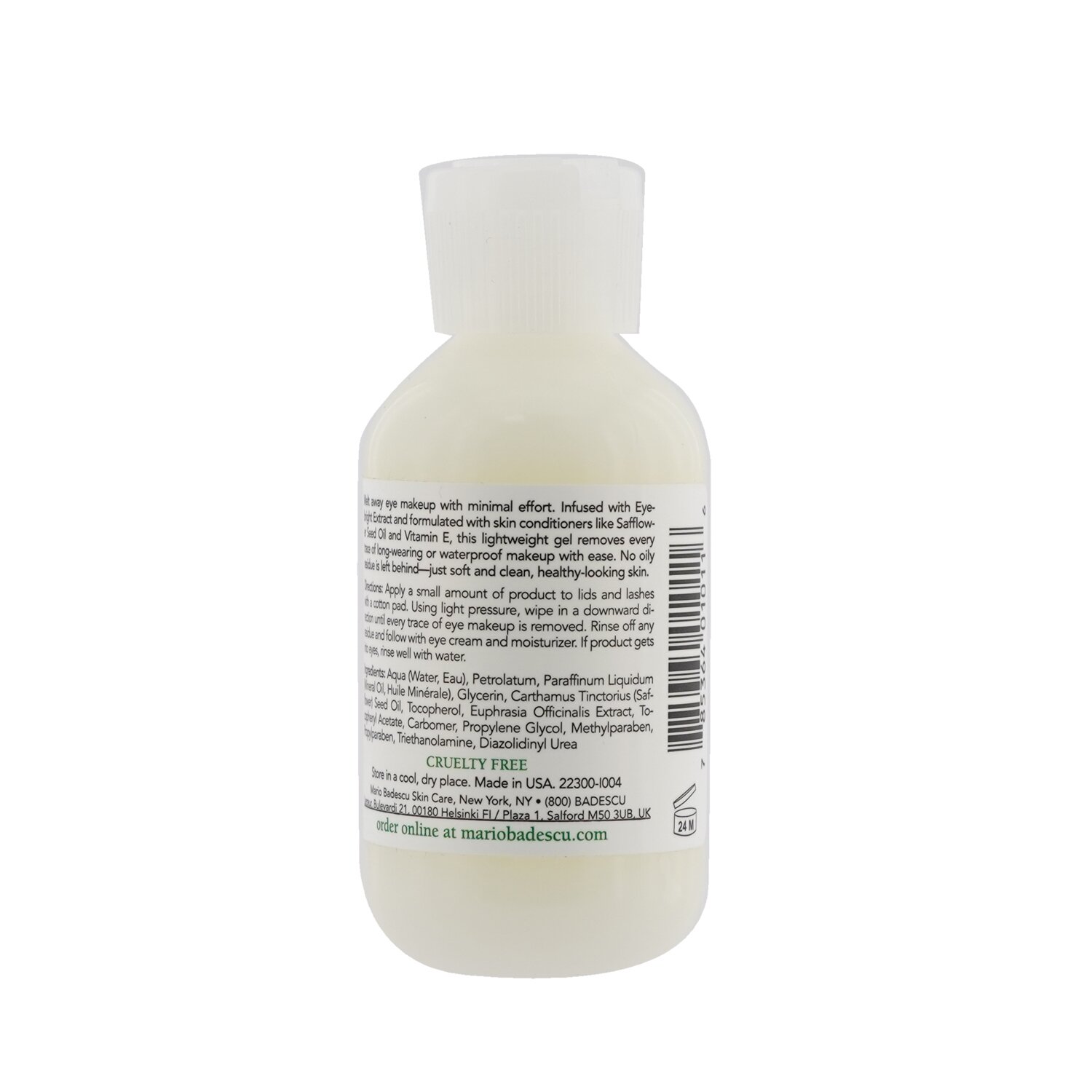 Mario Badescu Eye Make-Up Remover Gel (Non-Oily) - For All Skin Types 59ml/2oz