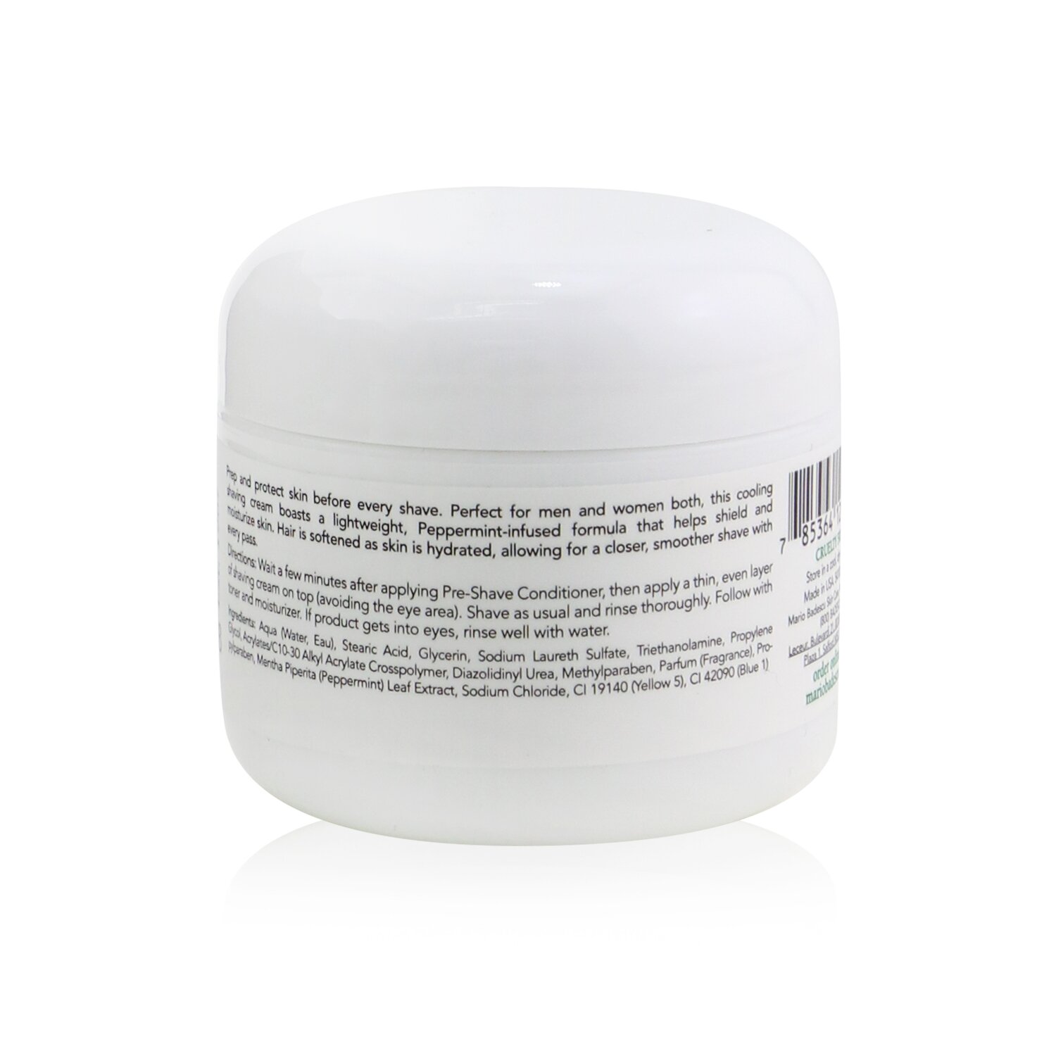 Mario Badescu Peppermint Shaving Cream 59ml/2oz