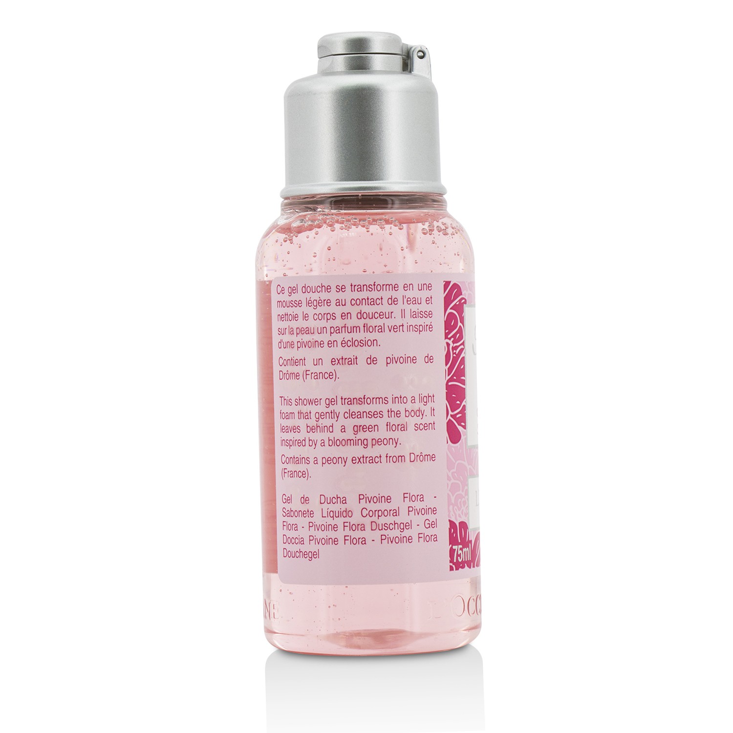 L'Occitane Peony (Pivoine) Flora Гель для Душа (Дорожный Размер) 75ml/2.5oz