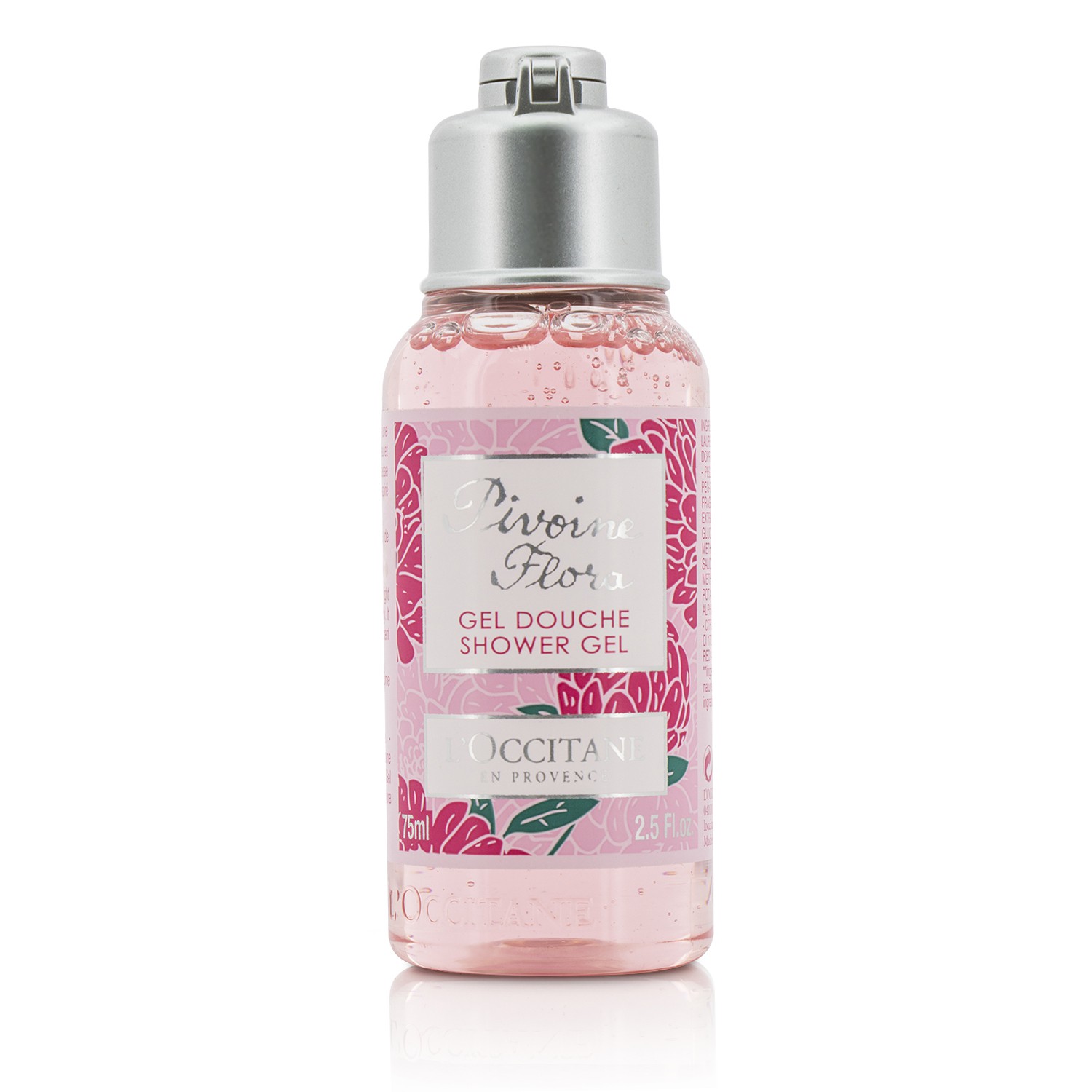 L'Occitane Peony (Pivoine) Flora Гель для Душа (Дорожный Размер) 75ml/2.5oz