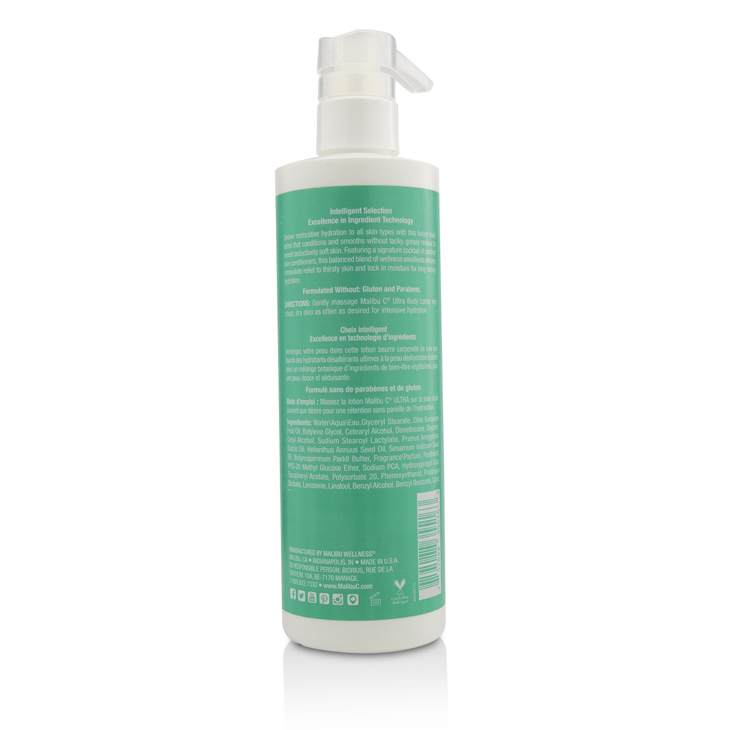 Malibu C Ultra Body Lotion 473ml/16oz