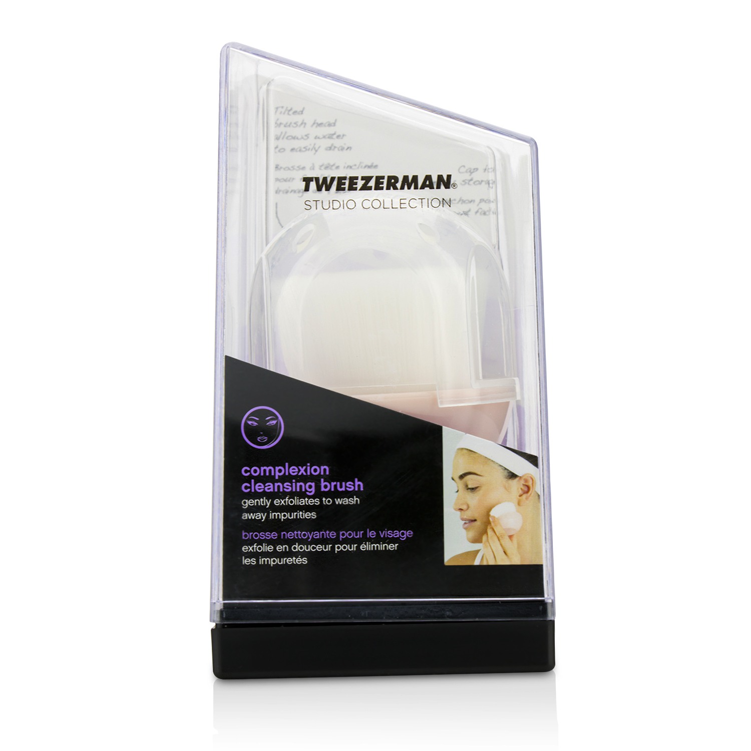 Tweezerman Complexion Cleansing Brush (Studio Collection) 1pc
