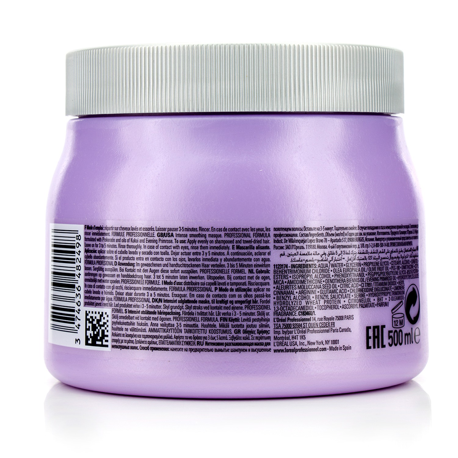 L'Oreal Professionnel Serie Expert - Liss Unlimited Prokeratin Интенсивная Разглаживающая Маска 500ml/16.9oz