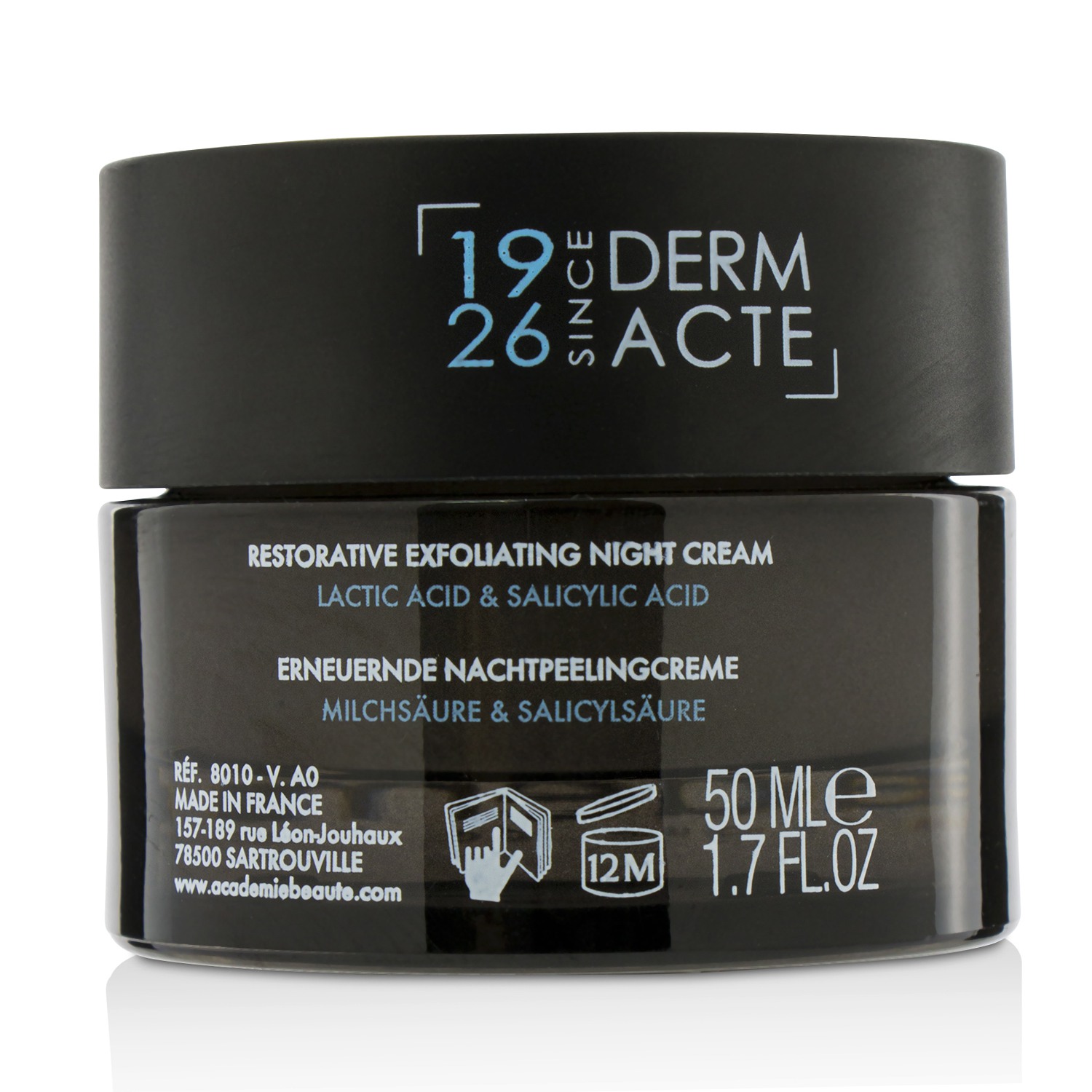 Academie Derm Acte Restorative Exfoliating Night Cream (Unboxed) 50ml/1.7oz