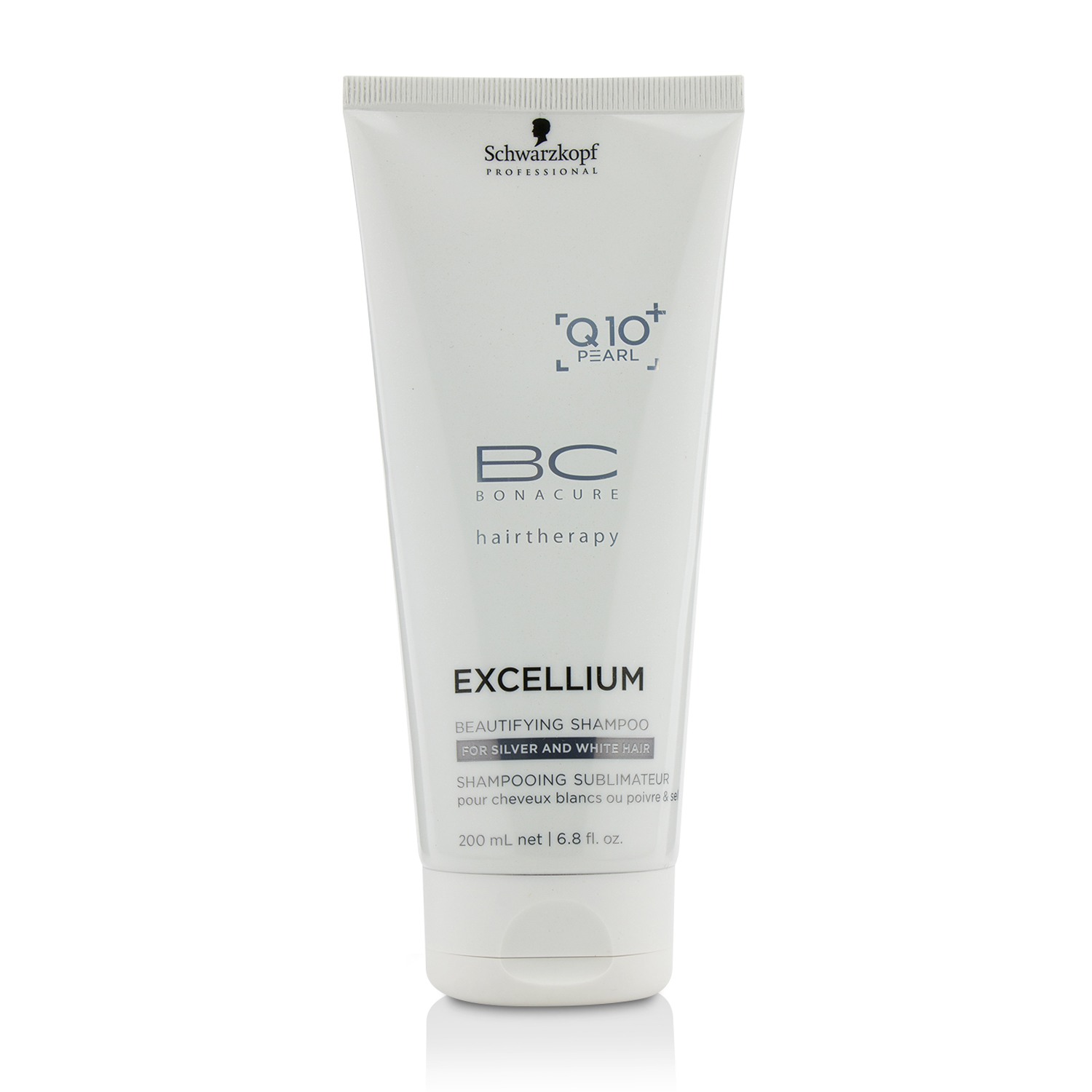 Schwarzkopf BC Excellium Q10+ Pearl Champú Embellecedor (Para Cabello Plateado y Blanco) 200ml/6.8oz