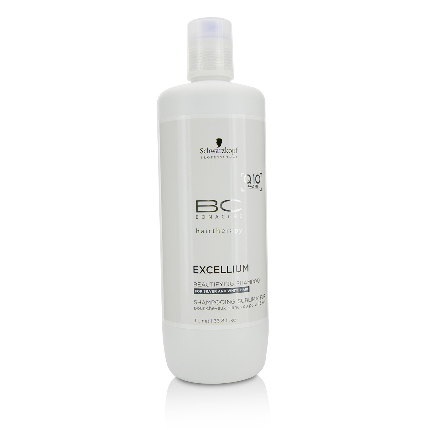 Schwarzkopf 施華蔻  逆齡Q10+珍珠美髮洗髮露（適合銀白髮質） 1000ml/33.8oz