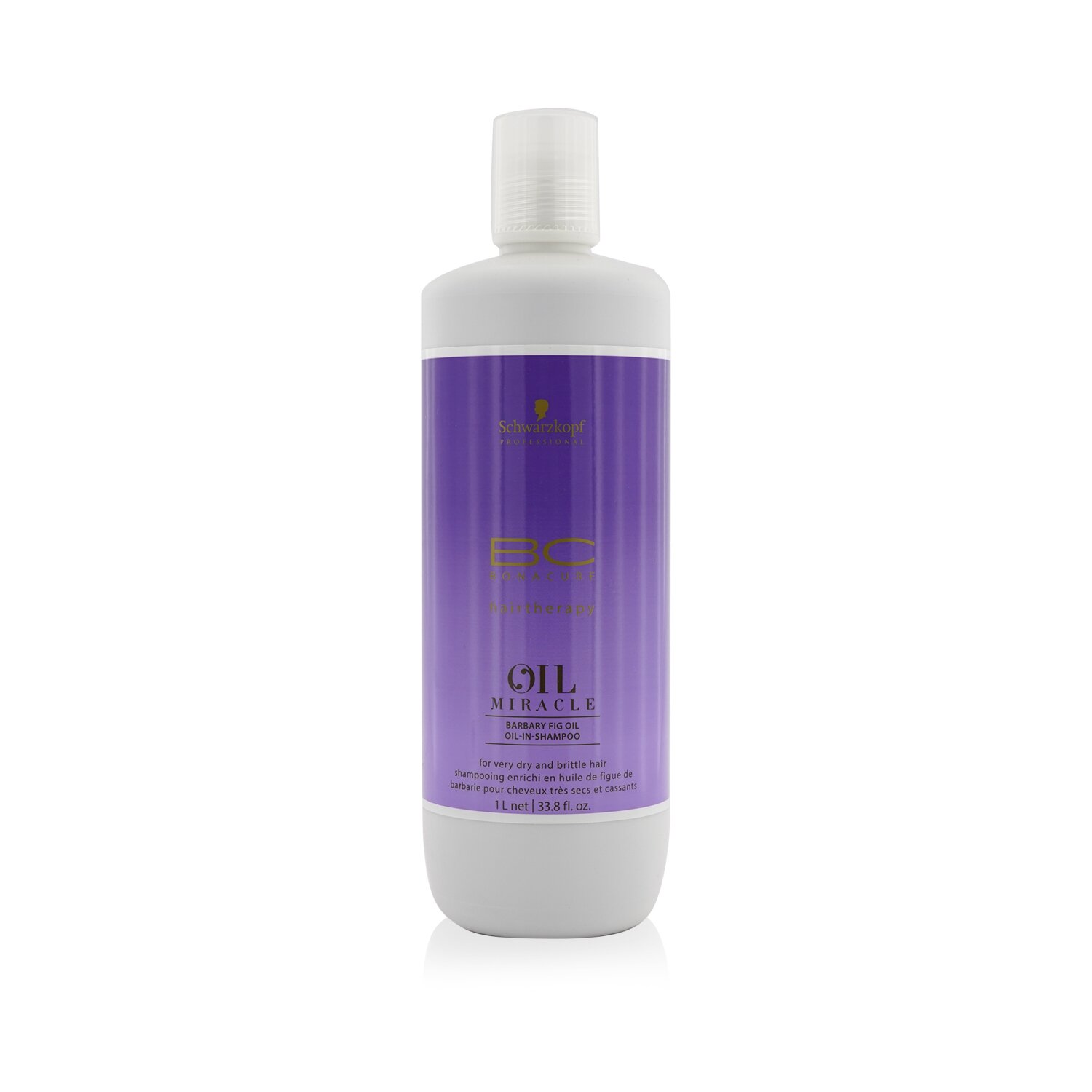 Schwarzkopf BC Oil Miracle Barbary Fig Oil Oil-In-Shampoo (For Very Dry and Brittle Hair) 1000ml/33.8oz