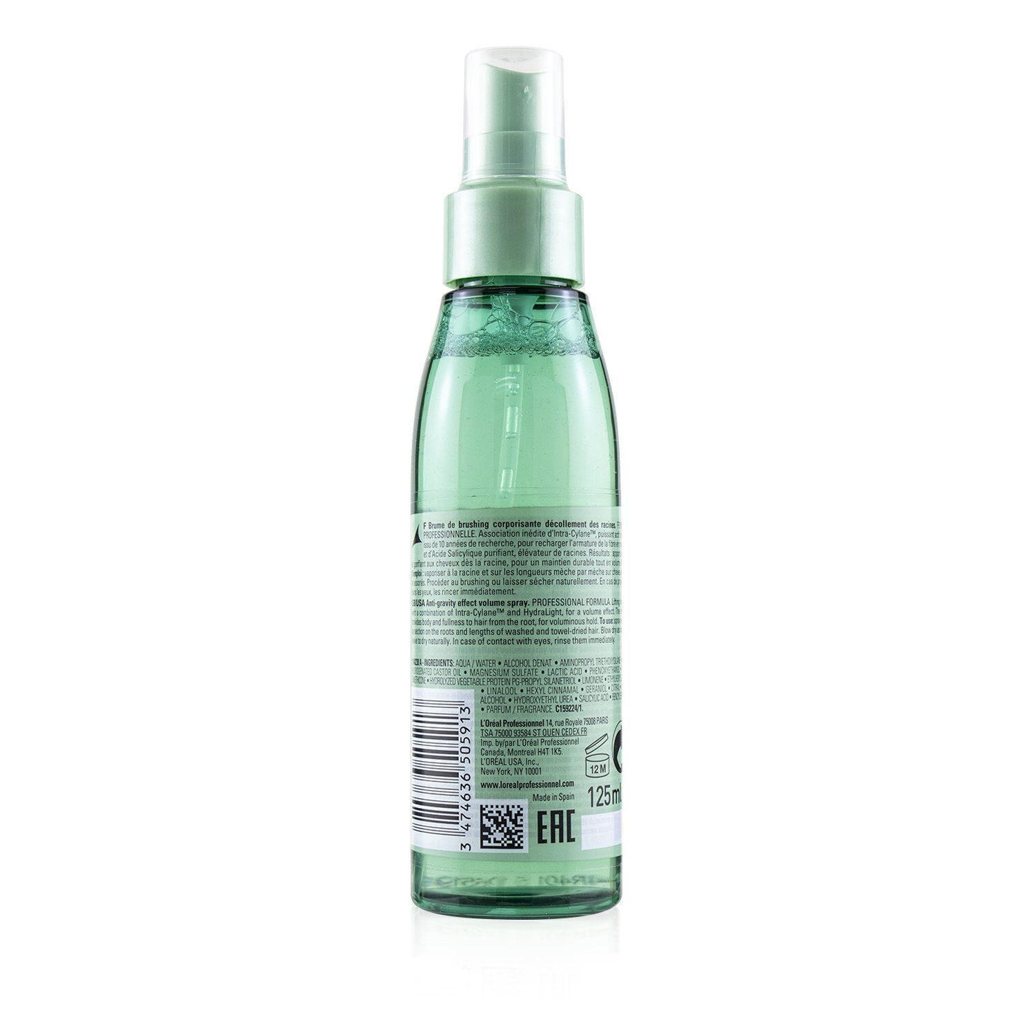 L'Oreal Professionnel Serie Expert - Volumetry Intra-Cylane Anti-Gravity Effect Volume Spray 125ml/4.2oz