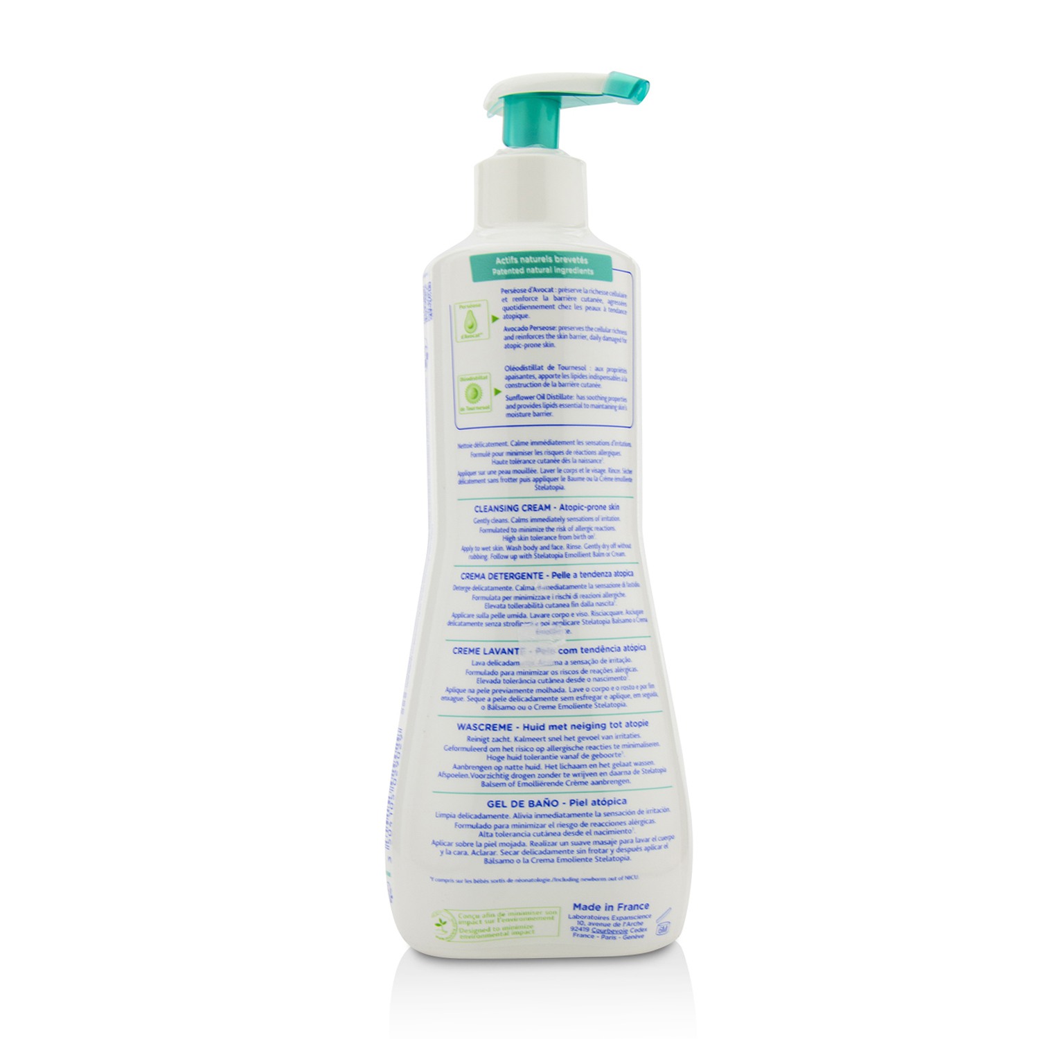 Mustela Stelatopia Cleansing Cream - For Atopic-Prone Skin 500ml/16.9oz