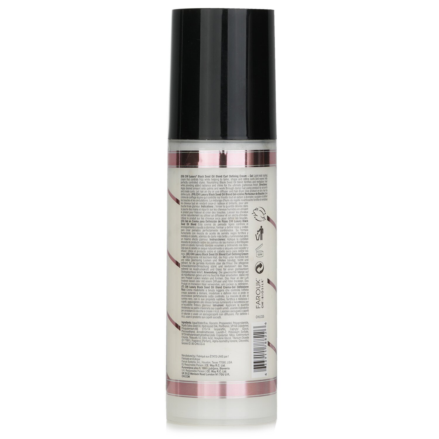 CHI Luxury Black Seed Oil Curl Defining Cream-Gel קרם-ג'ל לעיצוב השיער 148ml/5oz