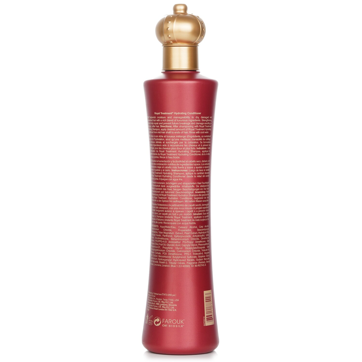 CHI Royal Treatment Hydrating Conditioner (For Dry, Damaged and Overworked Color-Treated Hair) 355ml/12oz