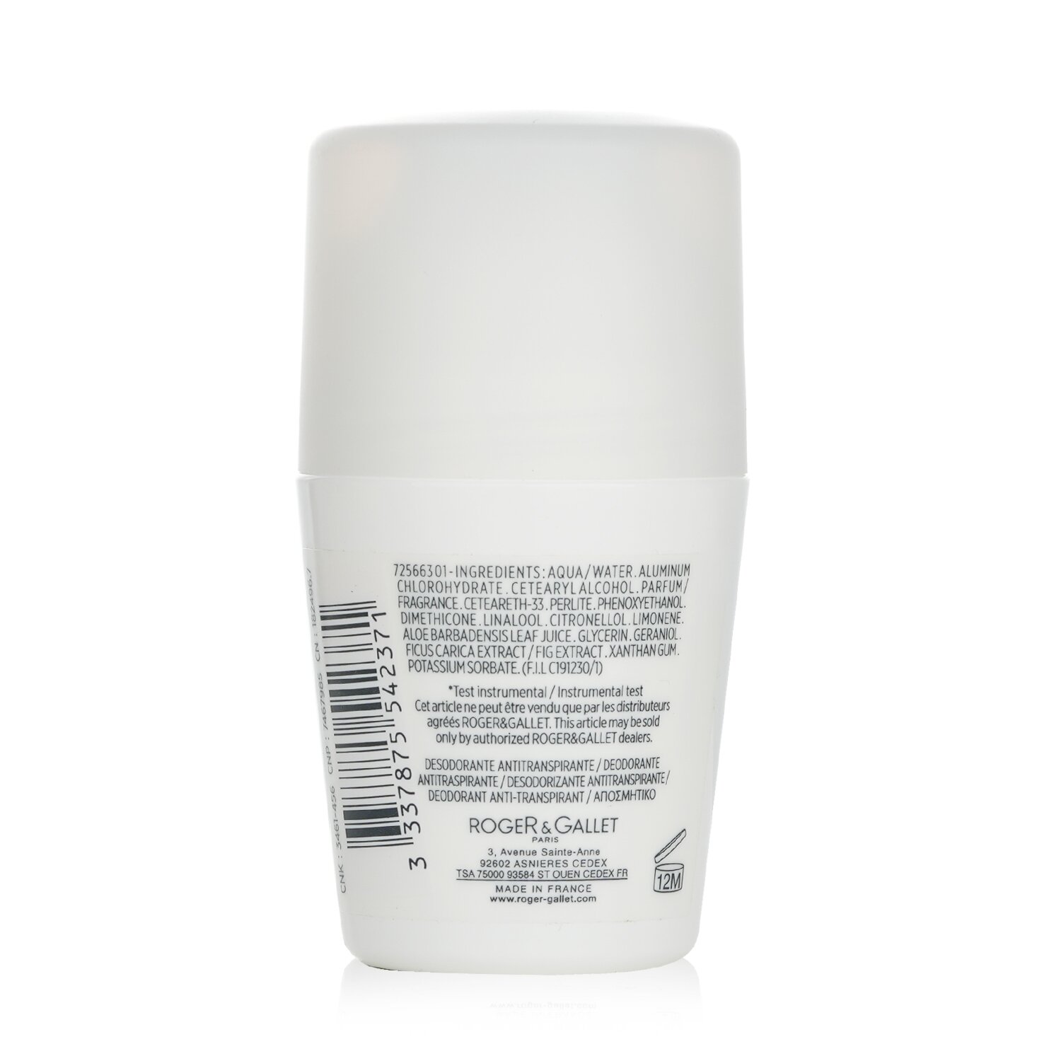 Roger & Gallet Fleur De Figuier 48H Anti Perspirant Deodorant Roll On 50ml/1.6oz