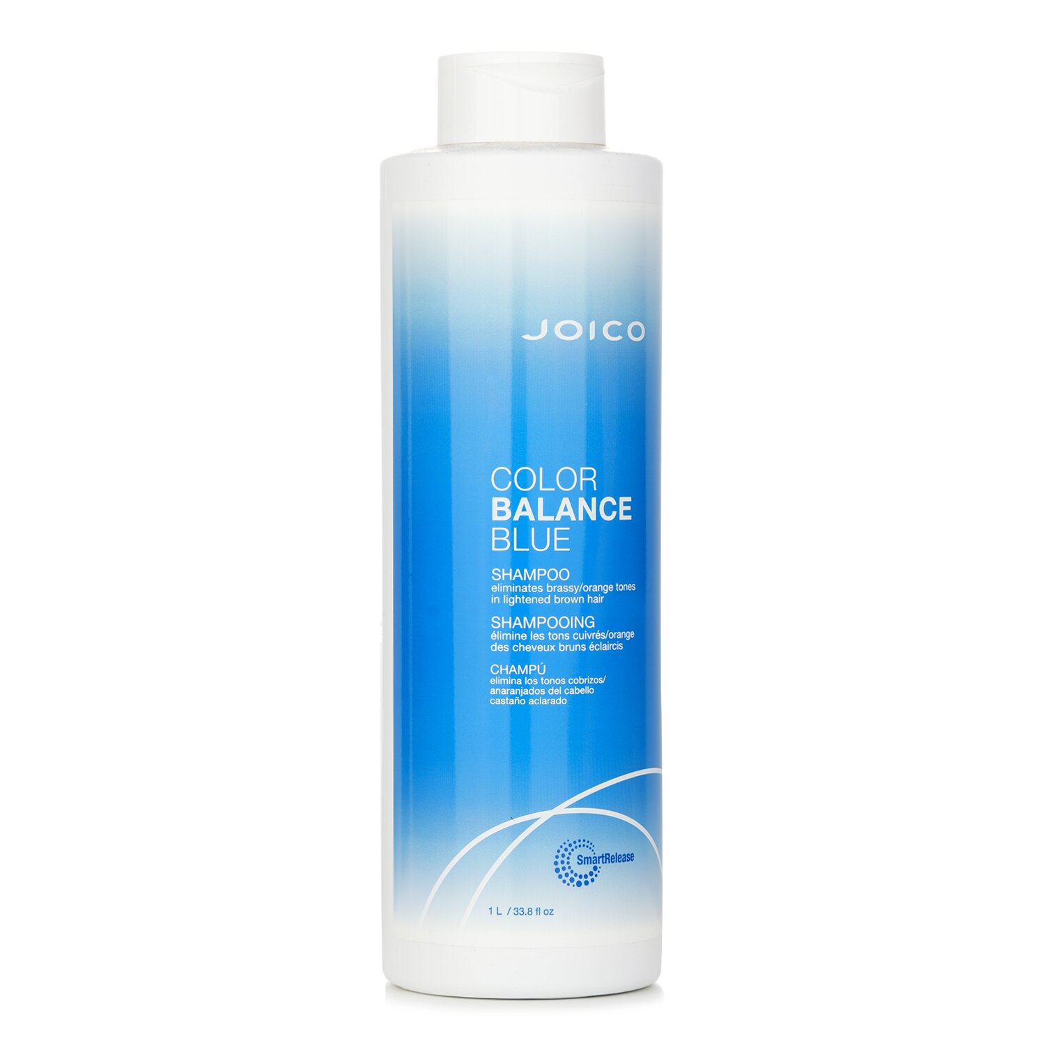 Joico Color Balance Blue Shampoo (Fjerner gulskjær / oransje hårtoner i lysebrunt hår) 1000ml/33.8oz