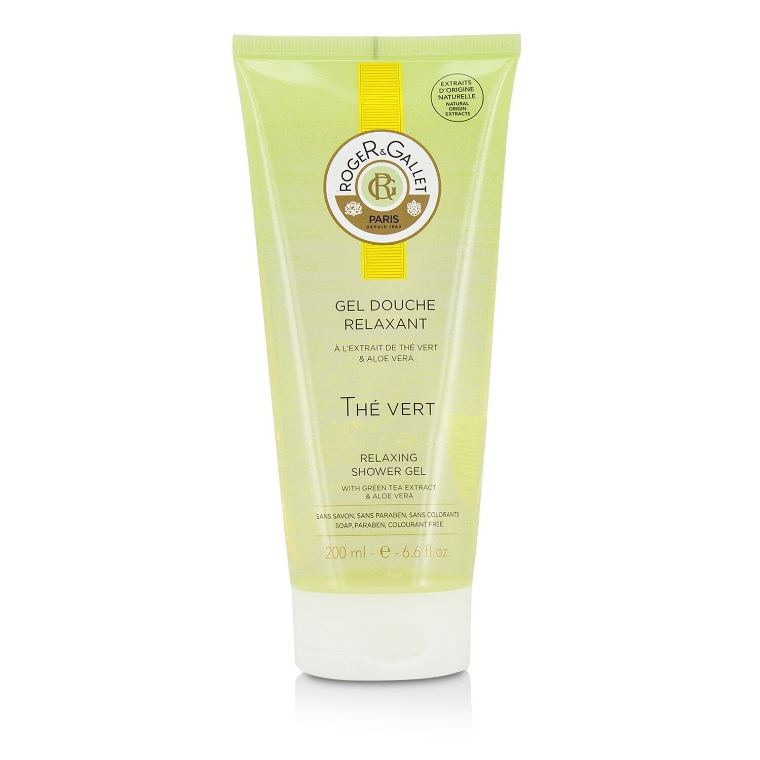 Roger & Gallet Green Tea (The Vert) Relaxing Shower Gel 200ml/6.6oz
