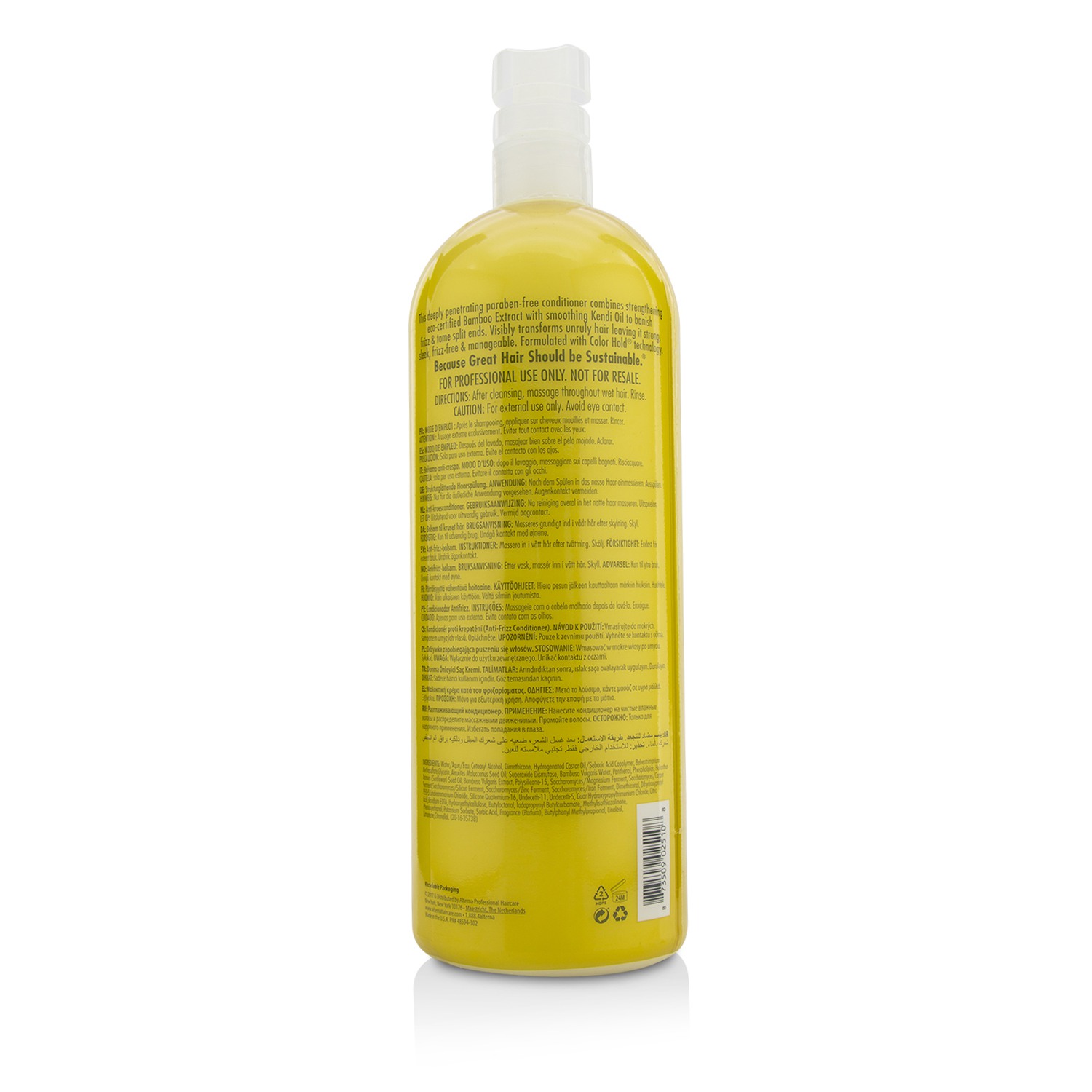 Alterna Bamboo Smooth Anti-Frizz Conditioner 1000ml/33.8oz