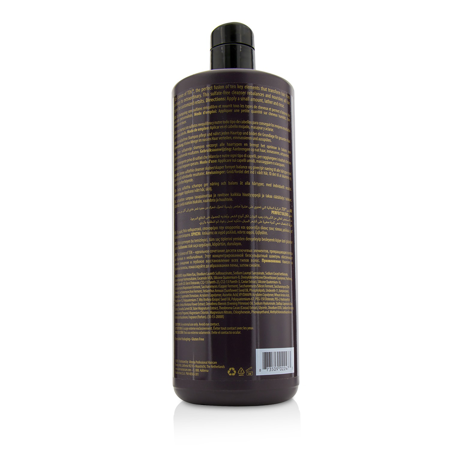 Alterna 歐娜 TEN 白松露頂級夢幻洗髮露 洗髮精10 The Science of TEN Perfect Blend Shampoo 920ml/31oz