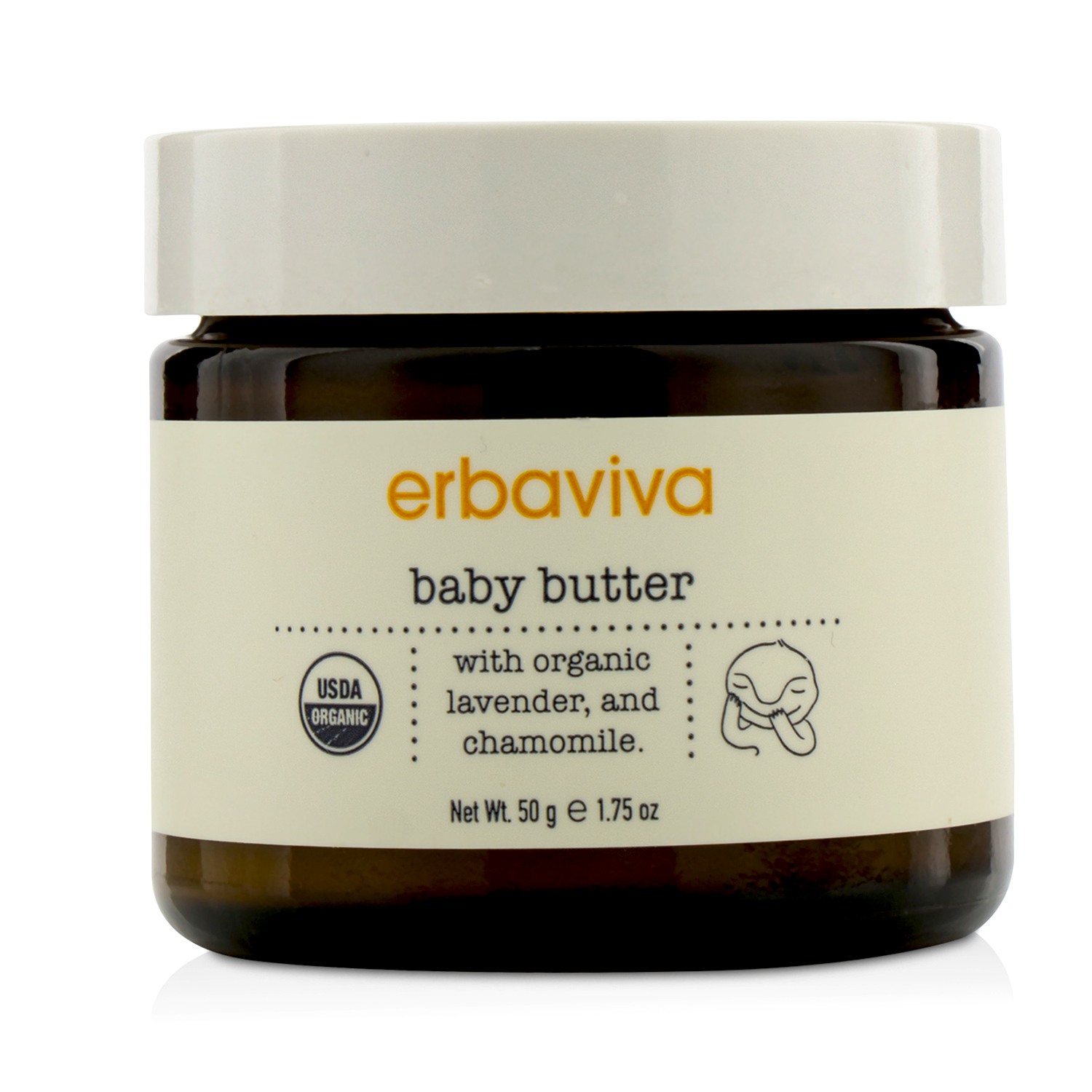 Erbaviva Baby Butter 50g/1.75oz